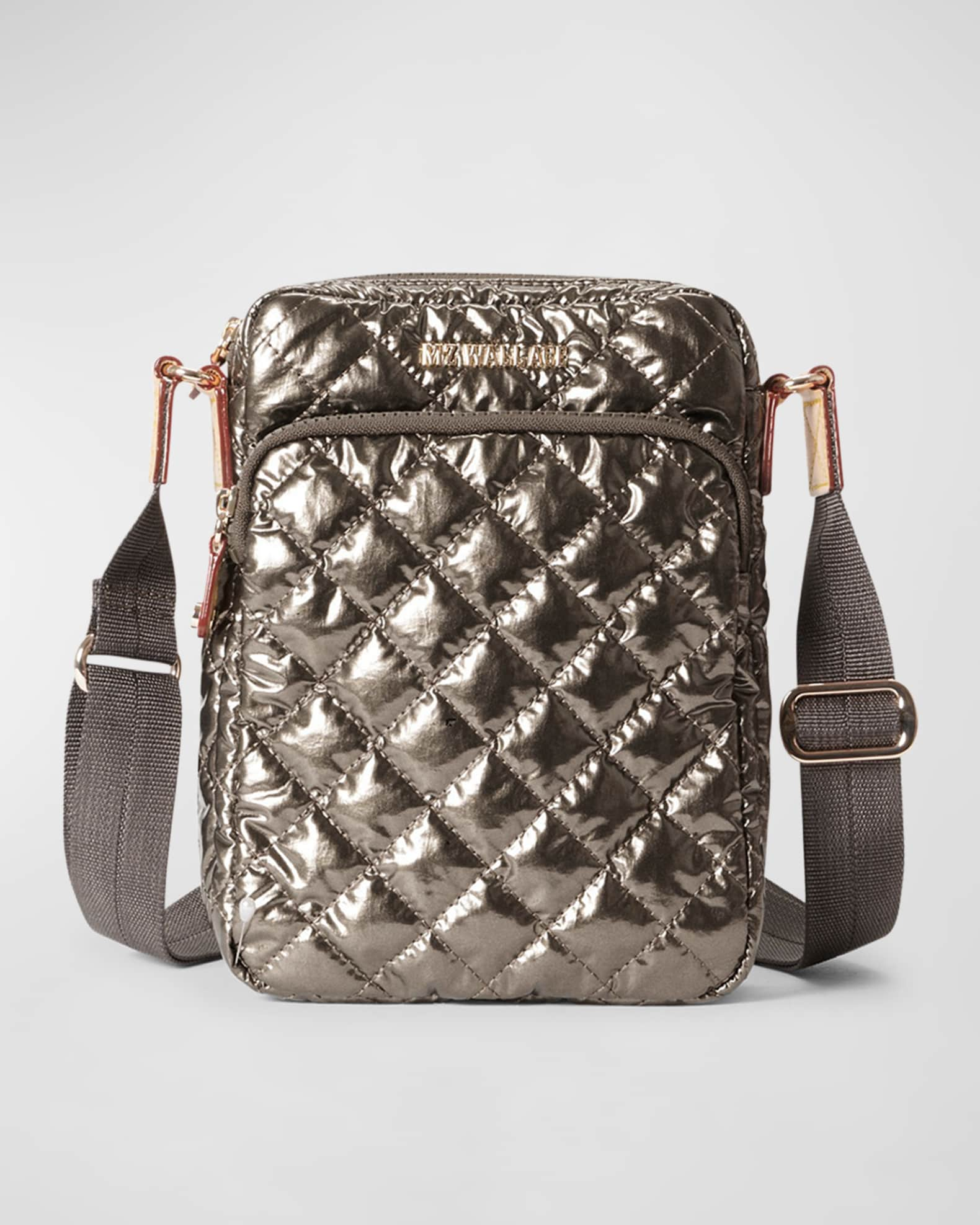 MZ Wallace Metro Crossbody Moondust Metallic