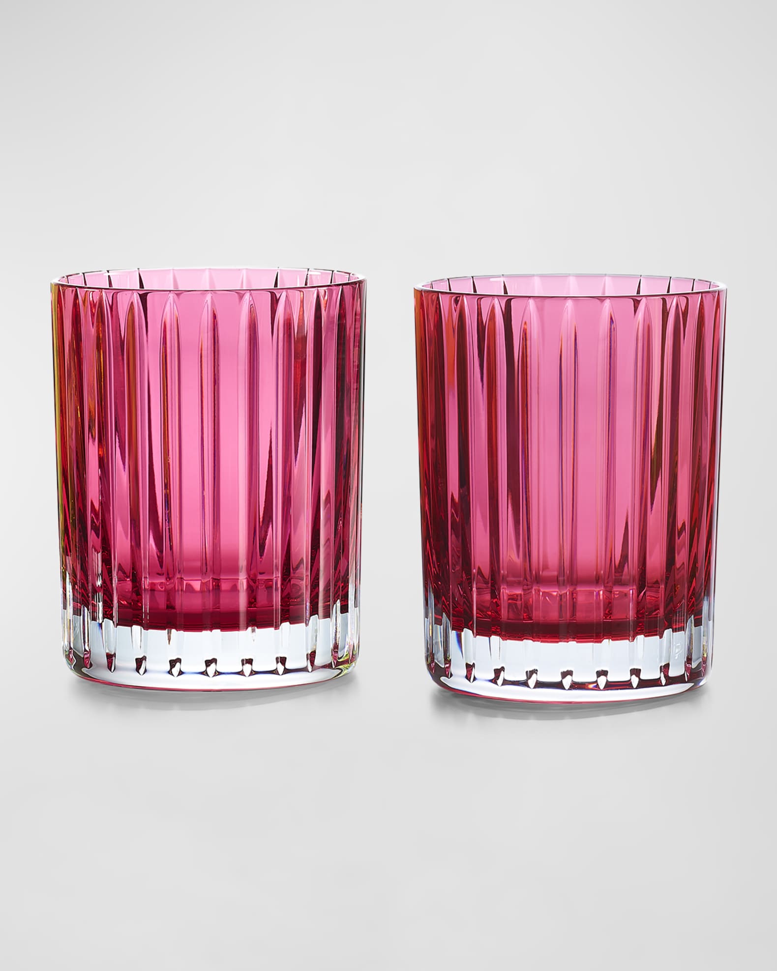 Harmonie Colored Double Old-Fashioned Tumblers, Set of 2 0