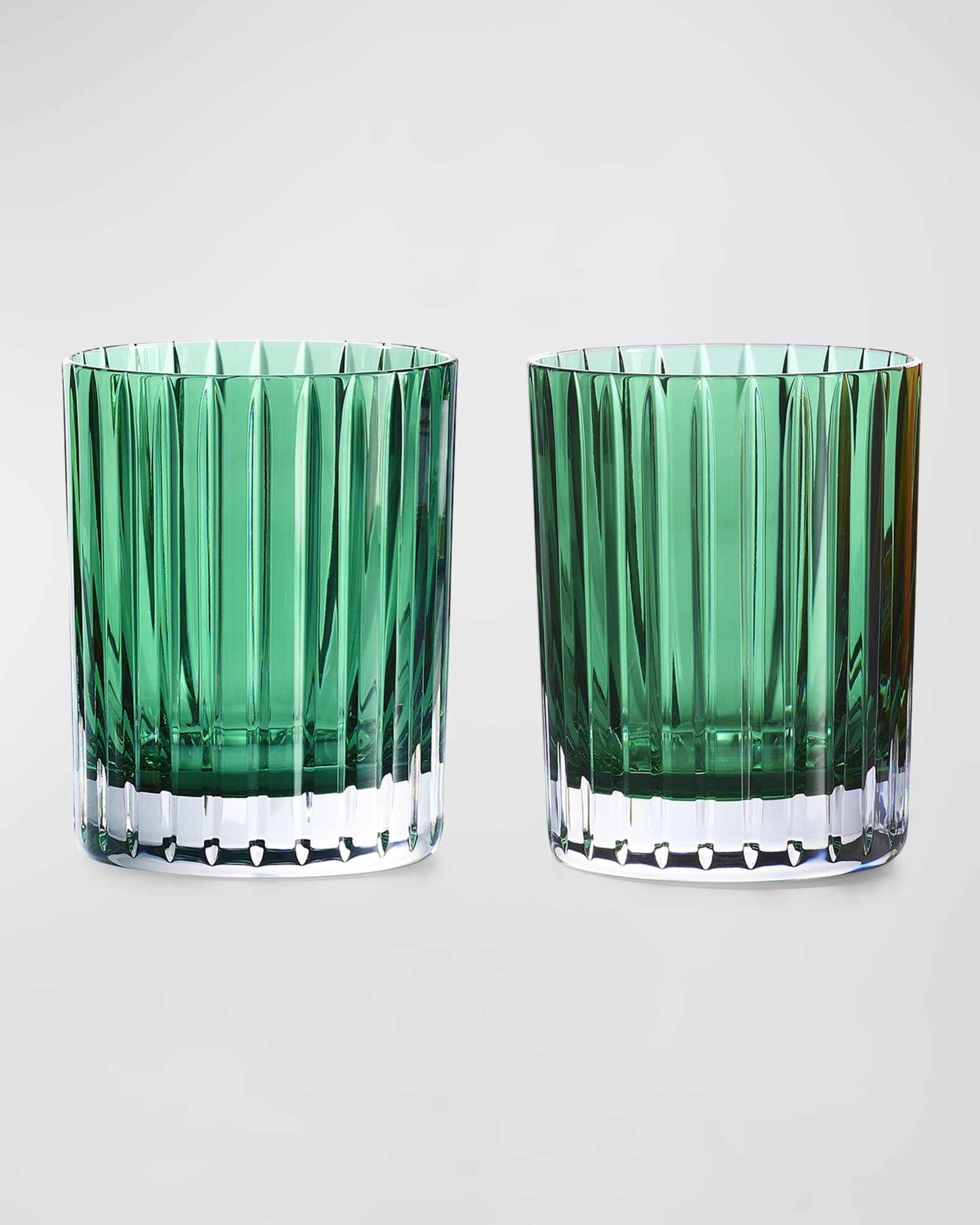 Baccarat Harmonie Colored Double Old-Fashioned Tumblers, Set of 2