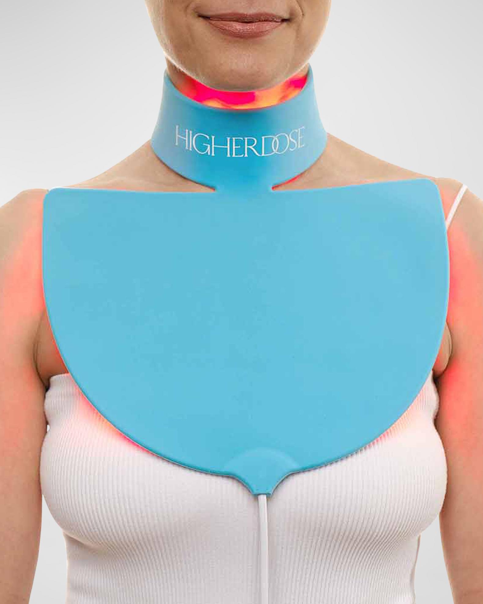 HigherDOSE Red Light Neck Enhancer Mask | Neiman Marcus