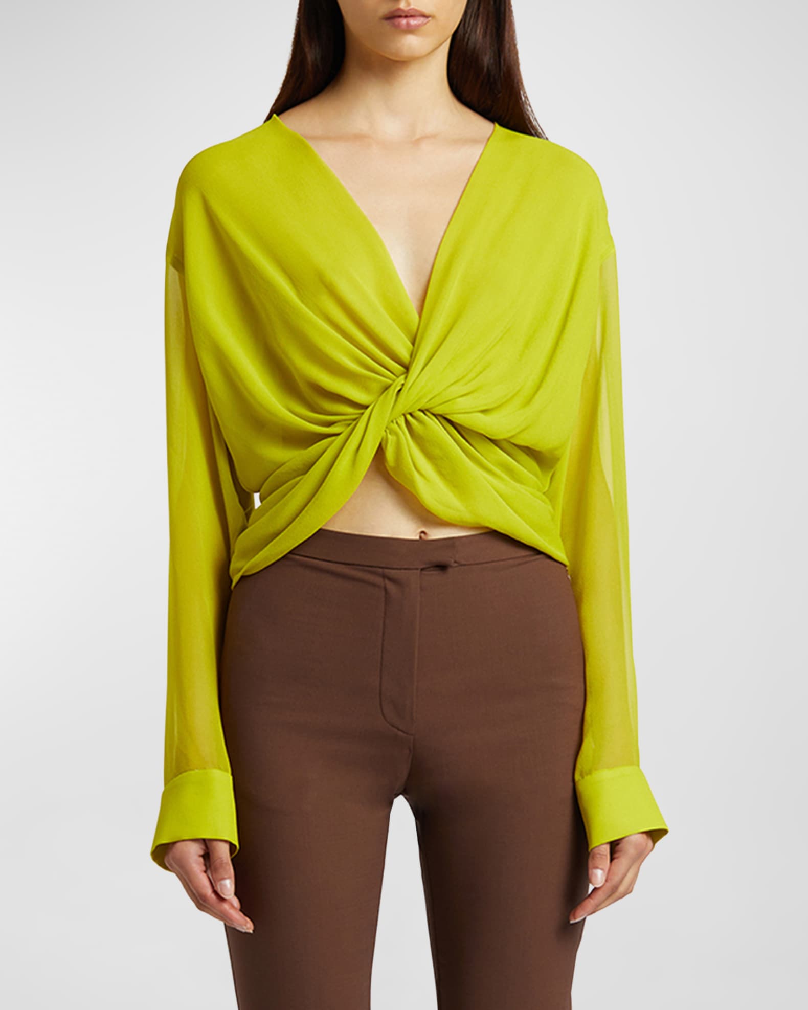 CHRISTOPHER ESBER - Cut-out Long Sleeve Top