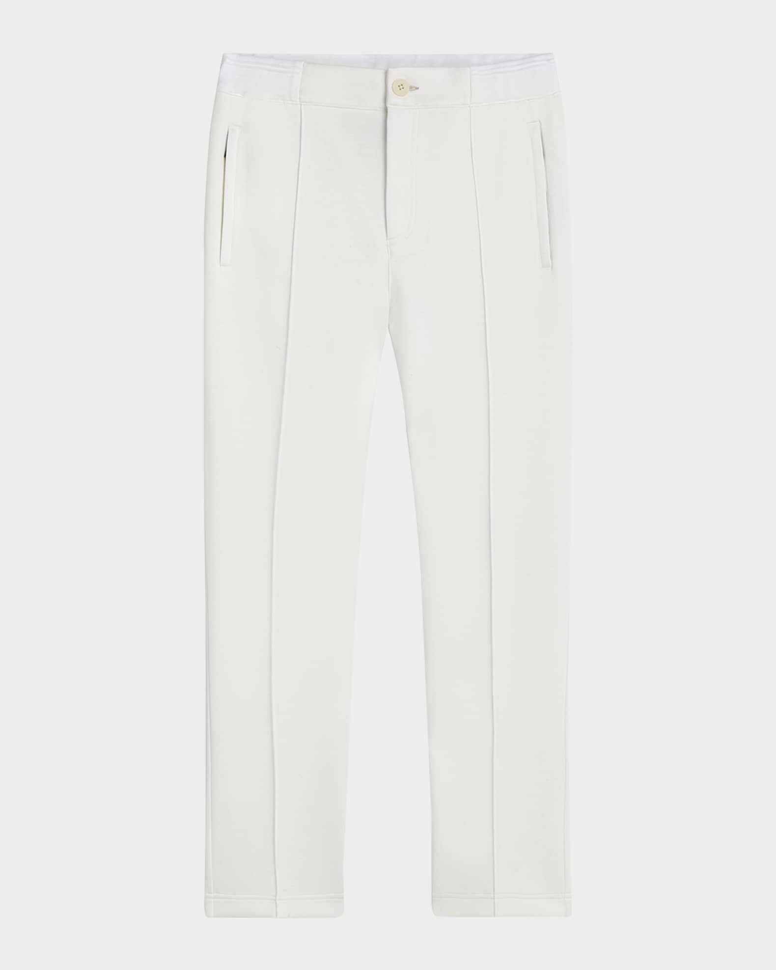 Bugatchi Men's Pintuck Knit Jogger Pants