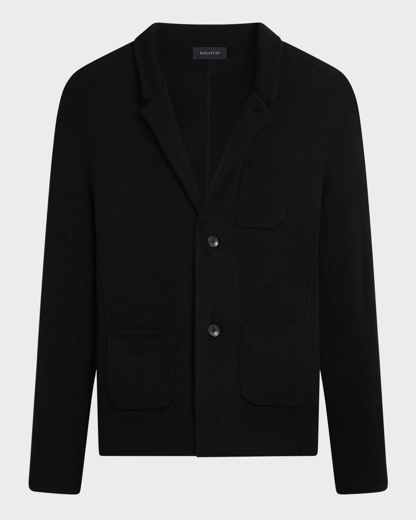 Wool sweater discount blazer mens