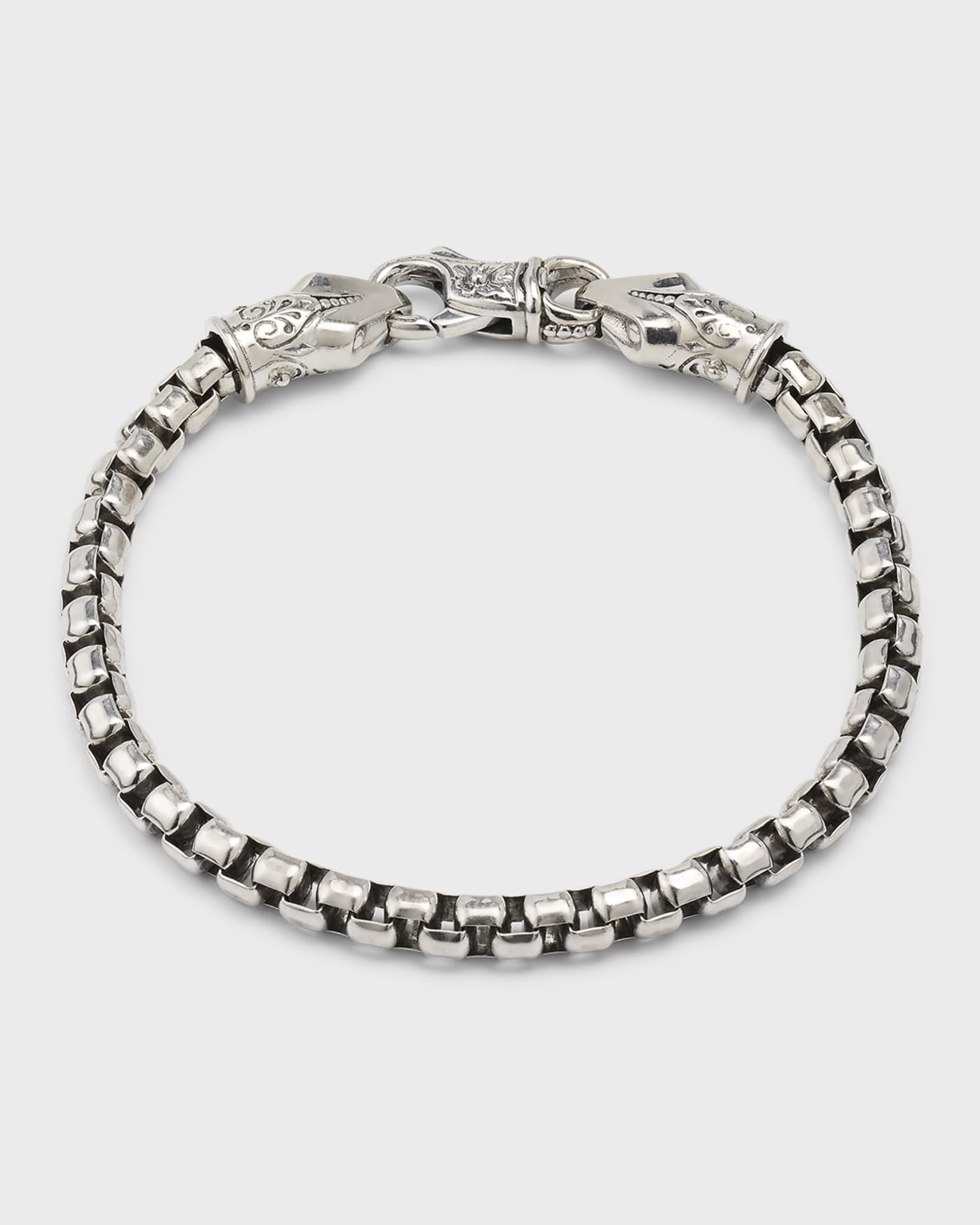 Men's Sterling SIlver Chain Bracelet 0