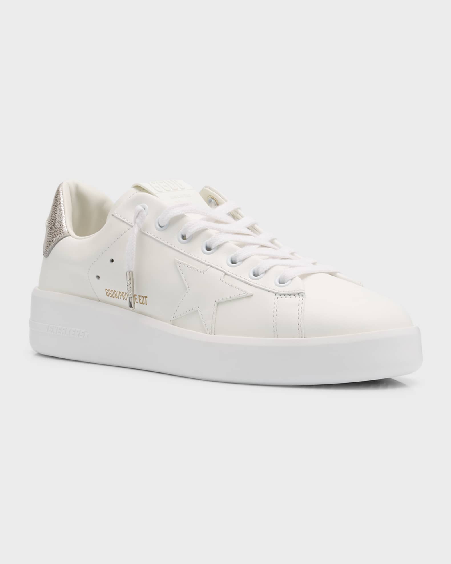 スニーカー Golden  Low-Top Sneakers With Contrasting Heel Tab Golden Goose Contrast heel tab low-top sneakers | The
