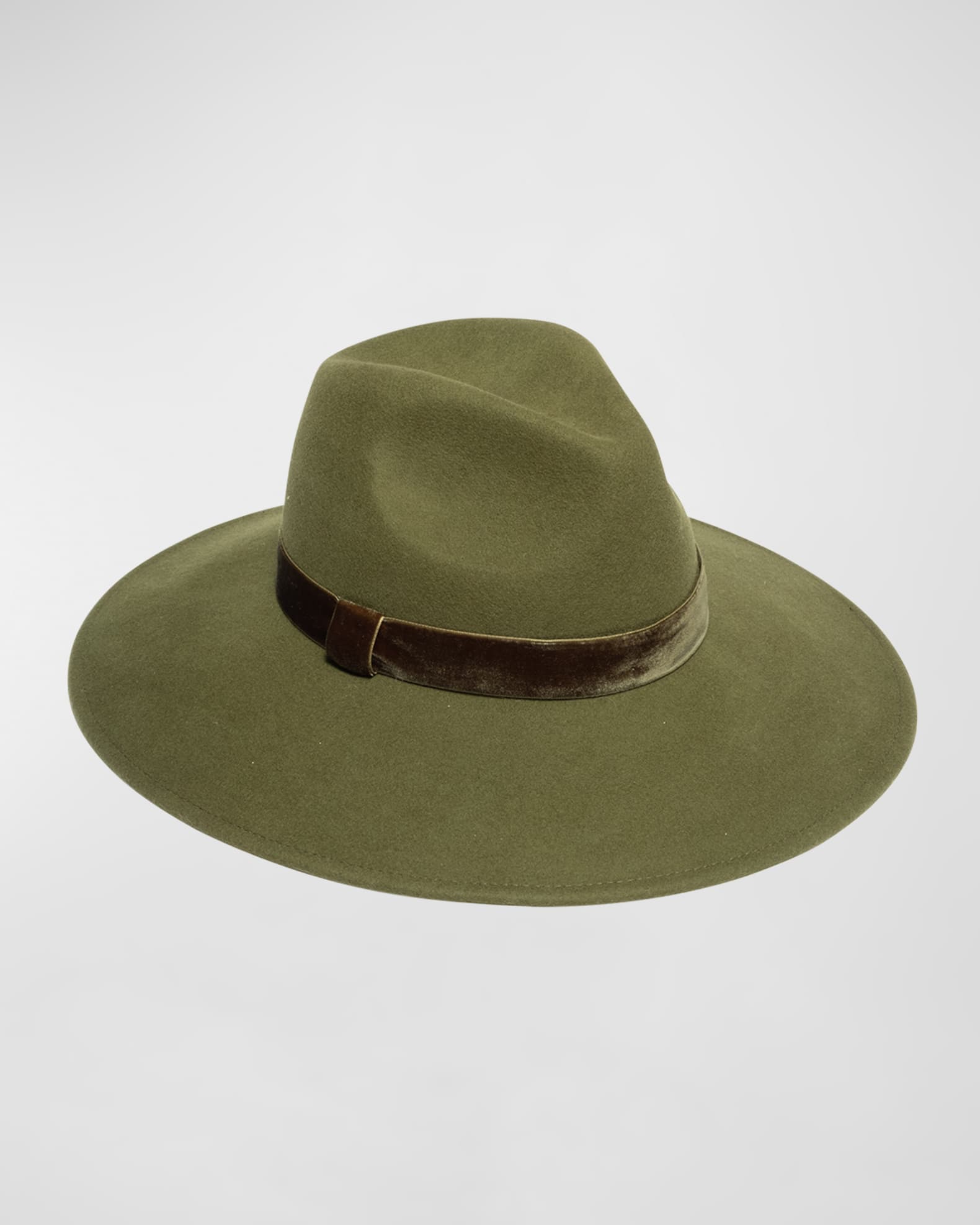 Eugenia Kim Emmanuelle Wool Fedora With Velvet Band