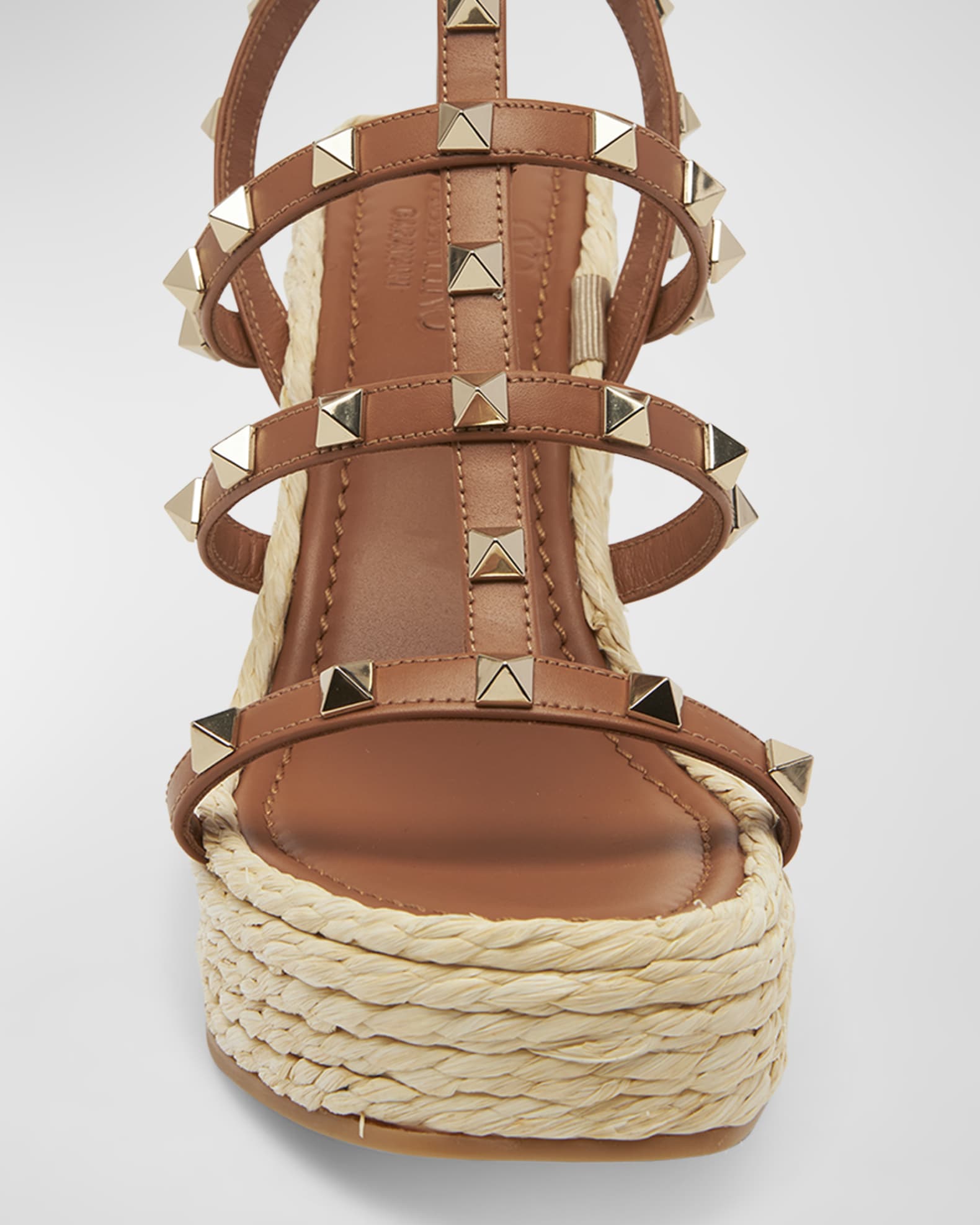 Valentino rockstud platform sandals online