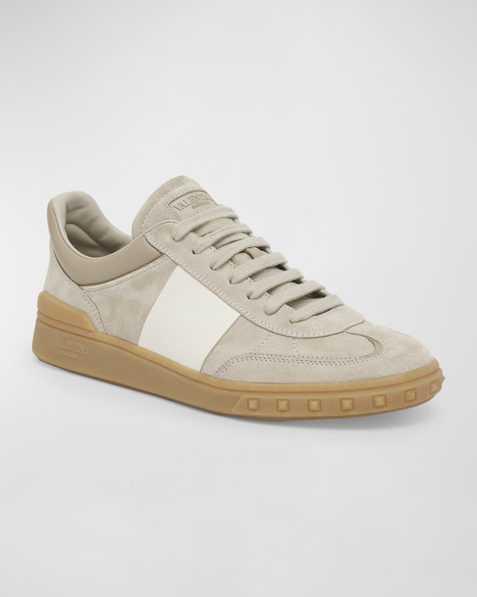 Valentino striped sneakers on sale