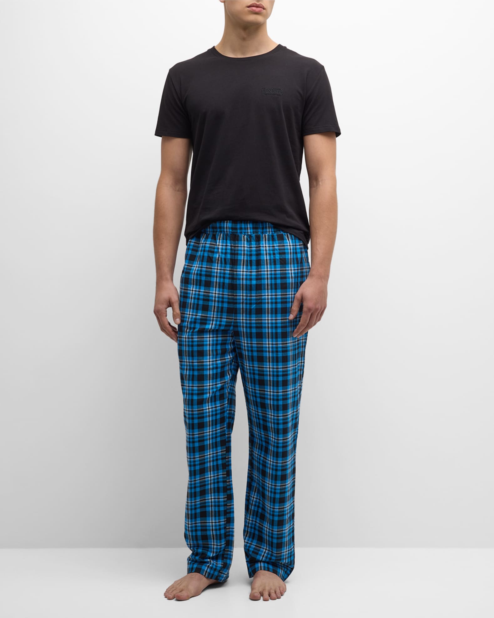 Moschino Men s Cotton Pajama Set Neiman Marcus