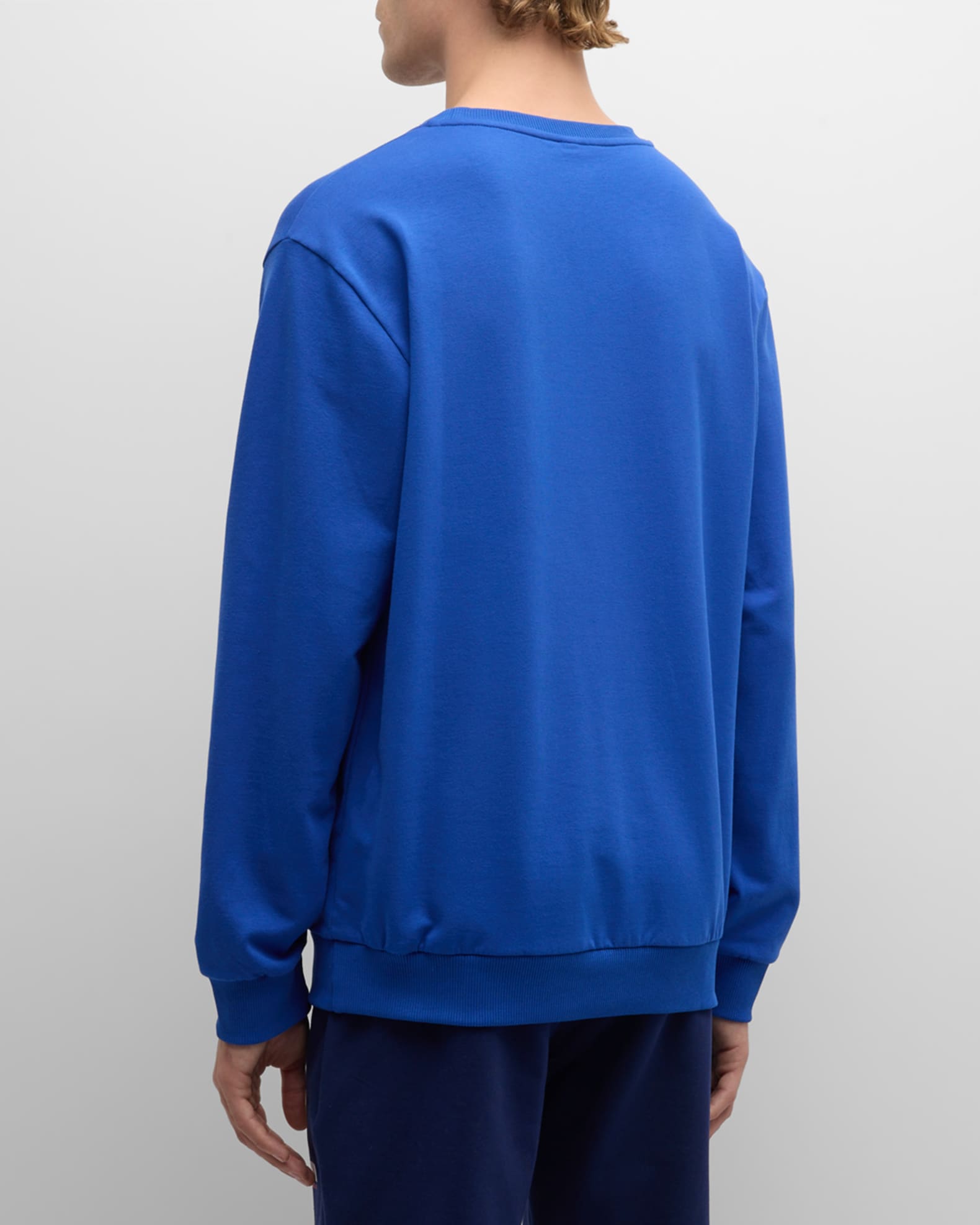 Moschino shoulder logo sweatshirt deals