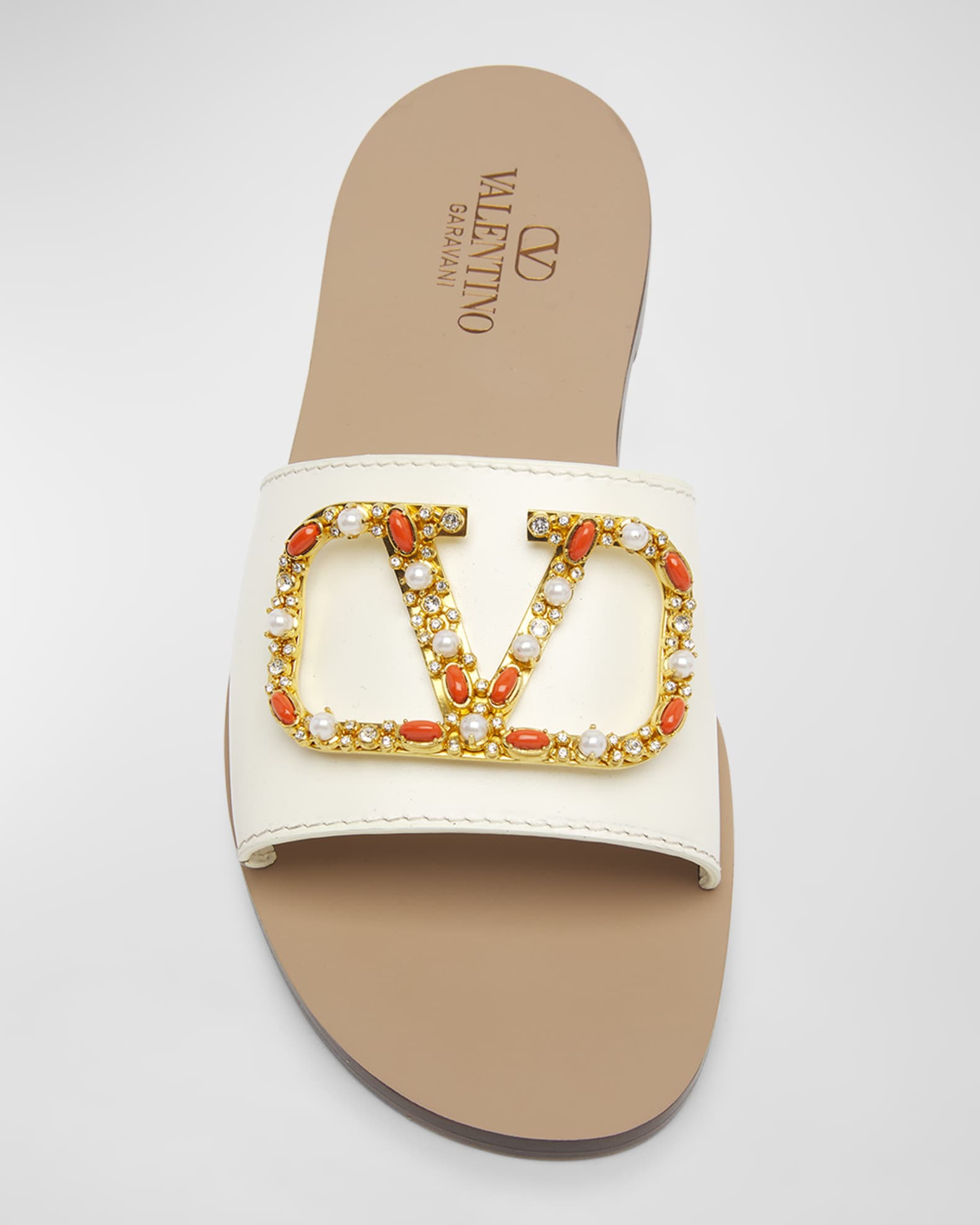 Valentino sandales plates sales