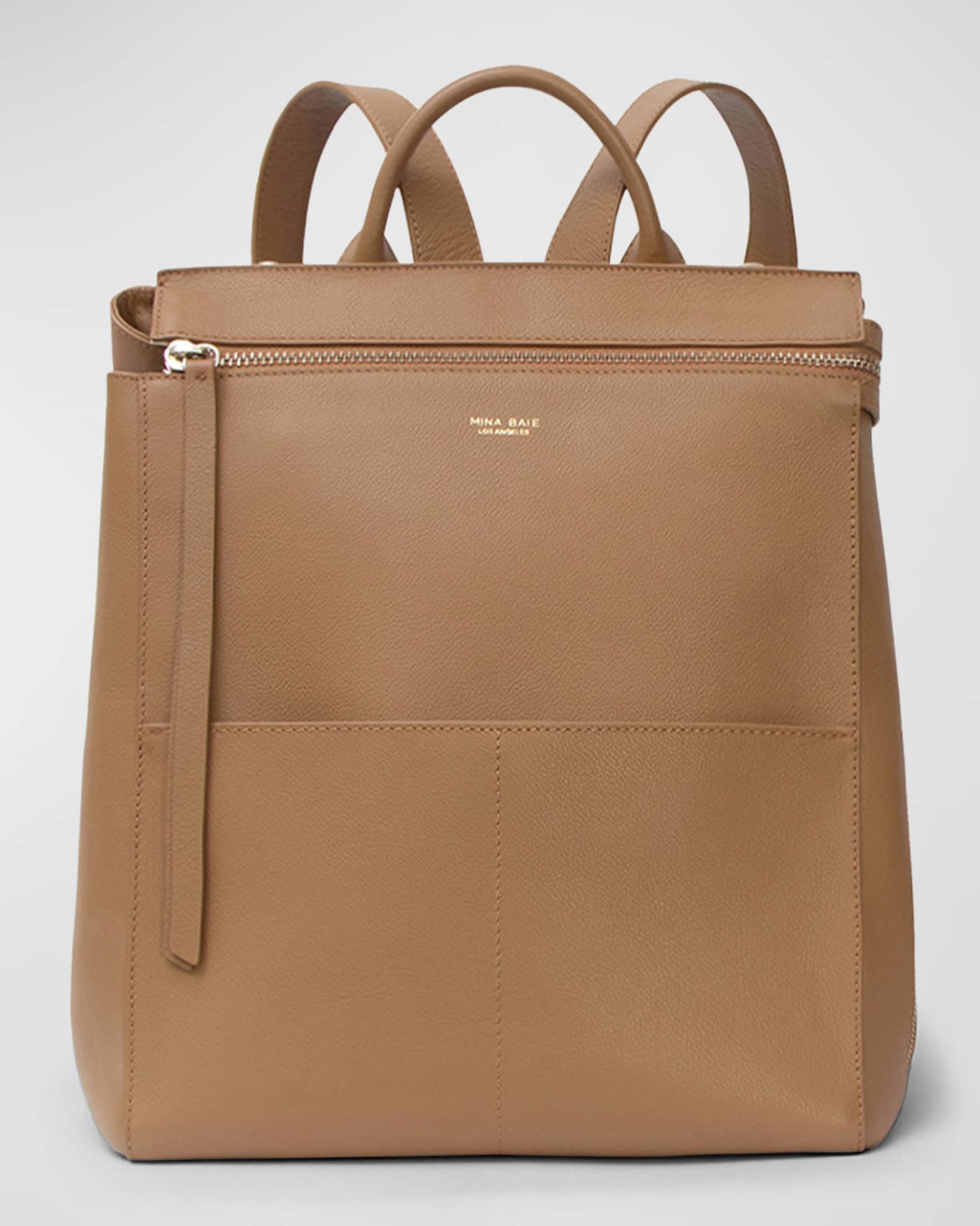 Harper Midi Leather Bundle Diaper Backpack 1