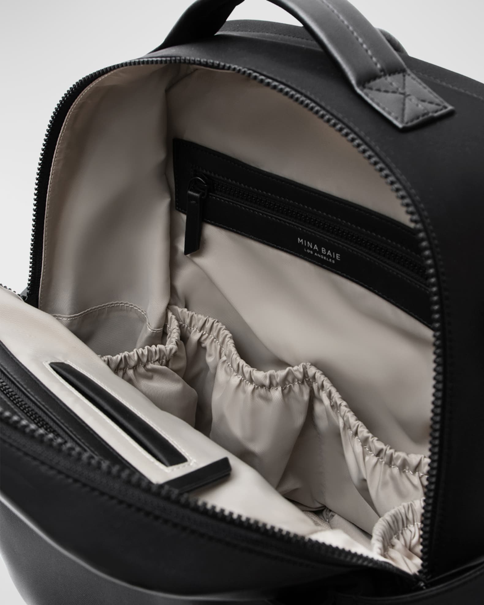 Mina Baie Noah Nylon Bundle Diaper Backpack Neiman Marcus