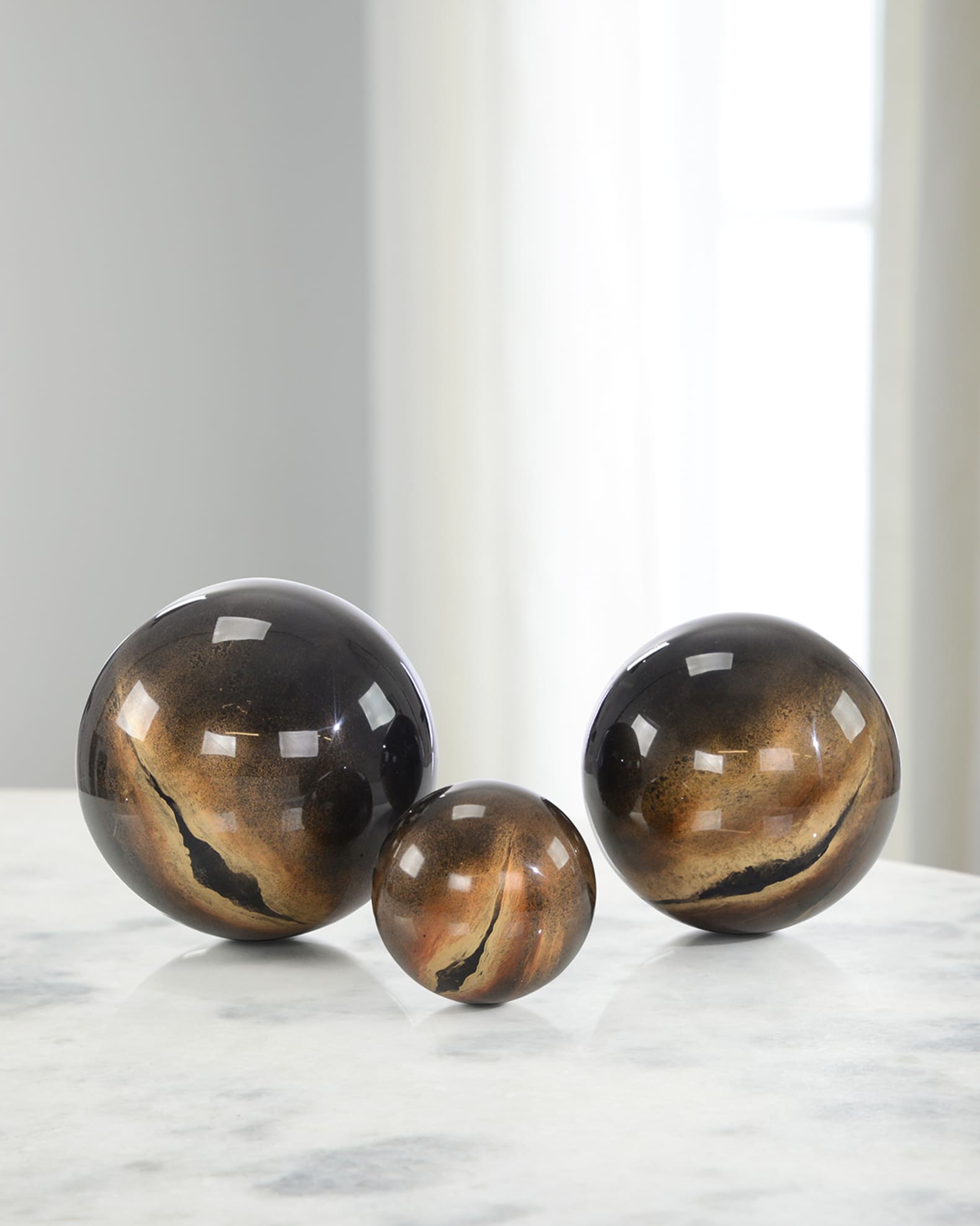 Decorative Lacero Balls, Set of 3 0