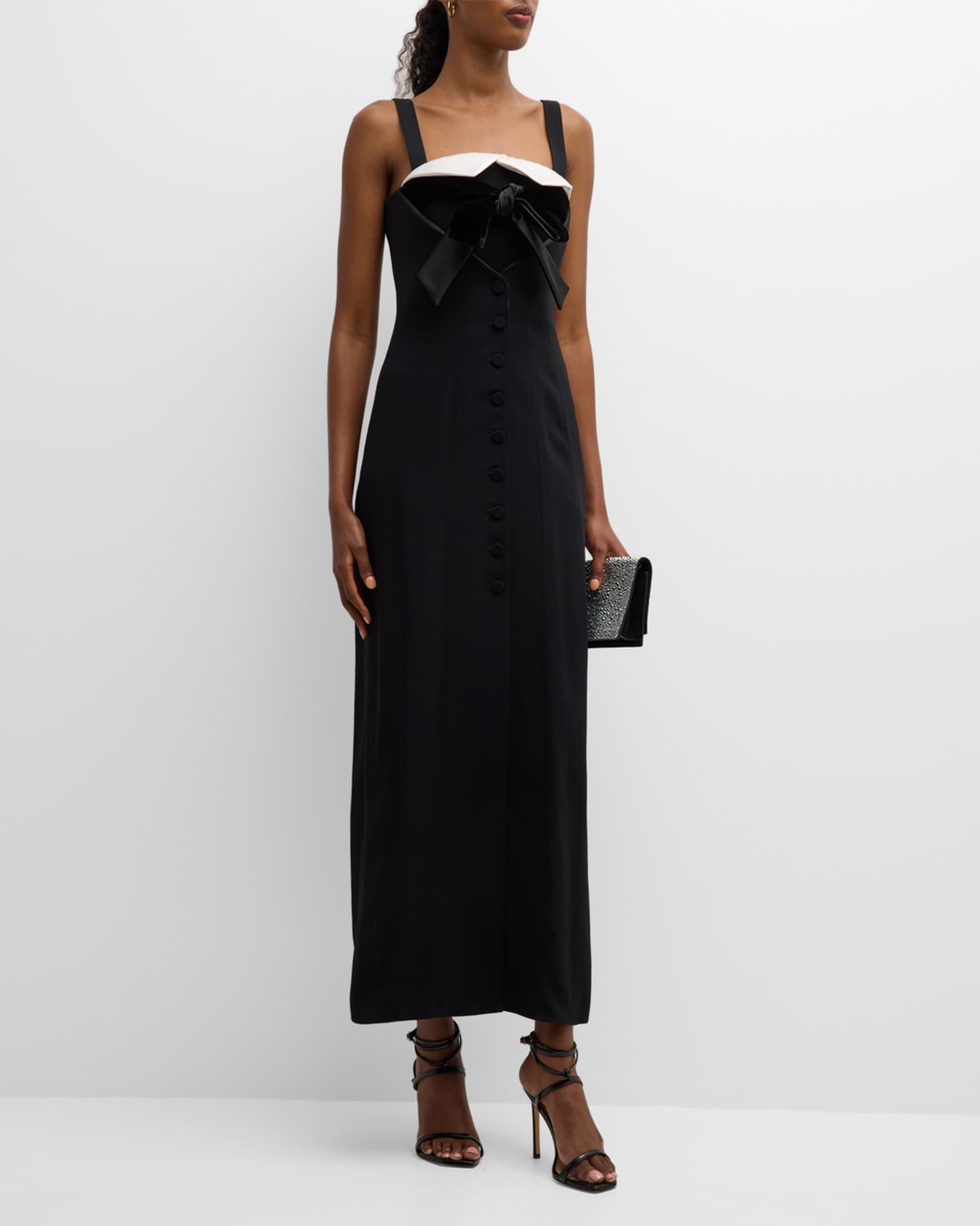 Tuxedo maxi dress 2025