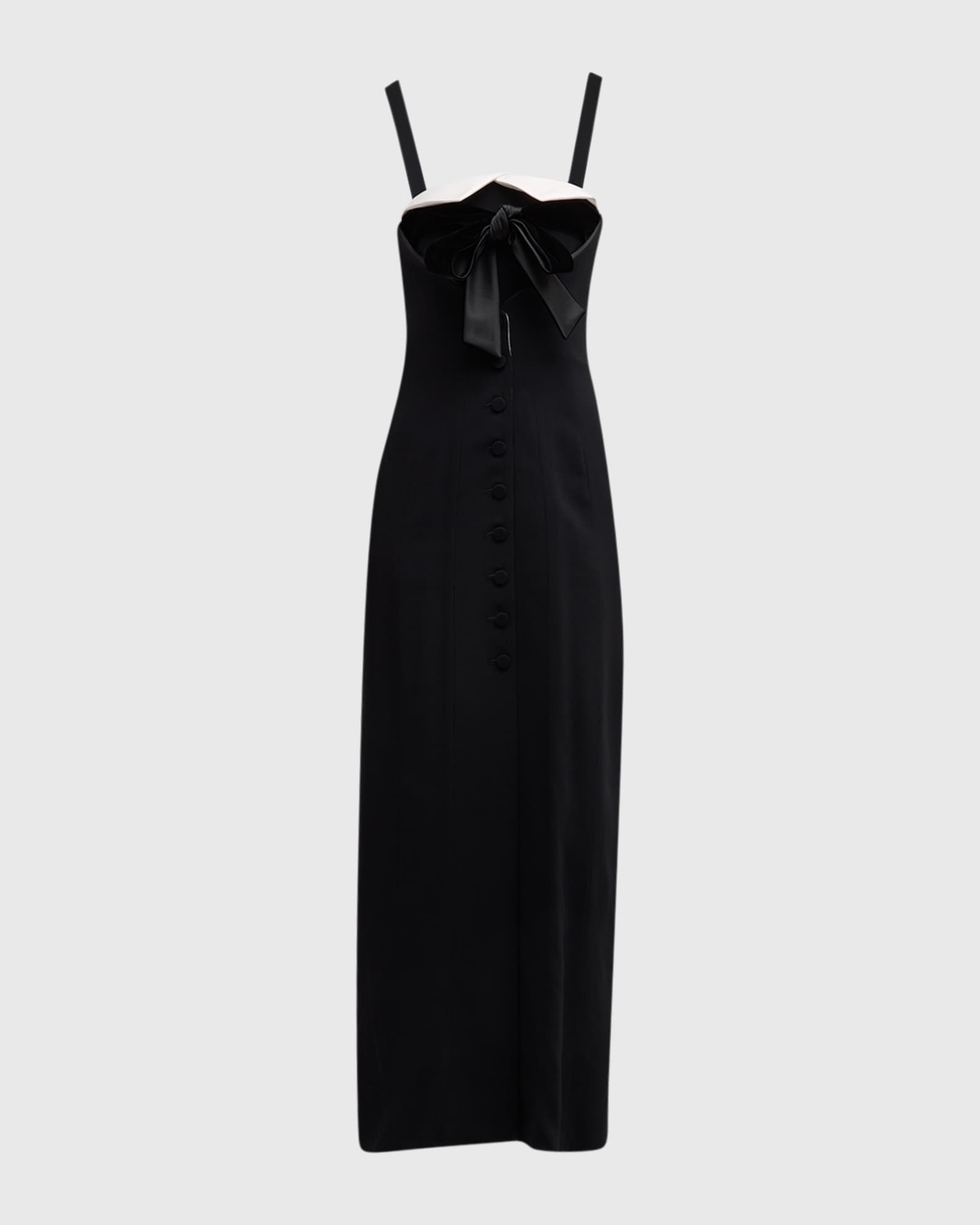 Tuxedo maxi online dress