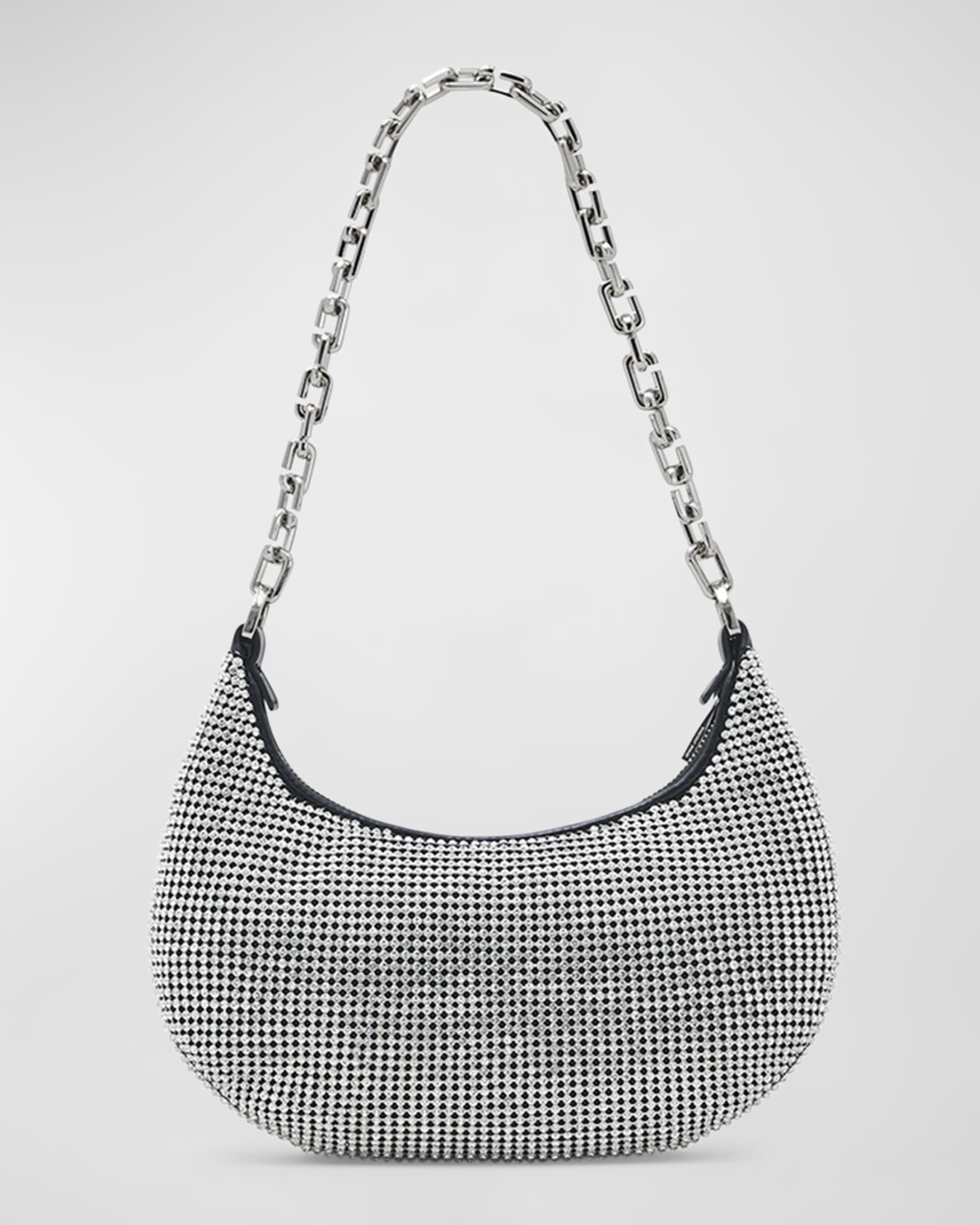 Marc Jacobs The Rhinestone Small Curve Bag Neiman Marcus