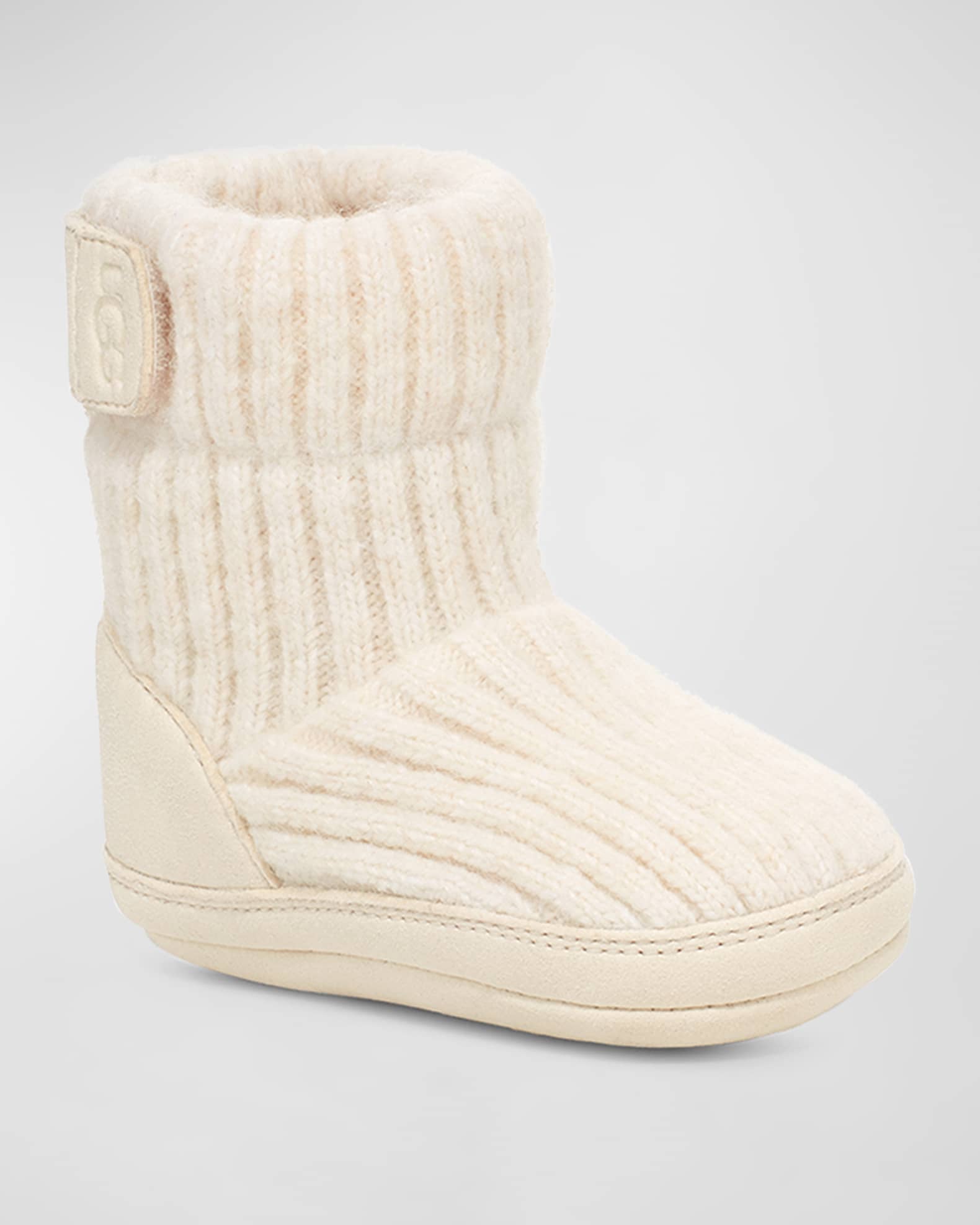 Girl's Skylar Knit Booties, Baby 1