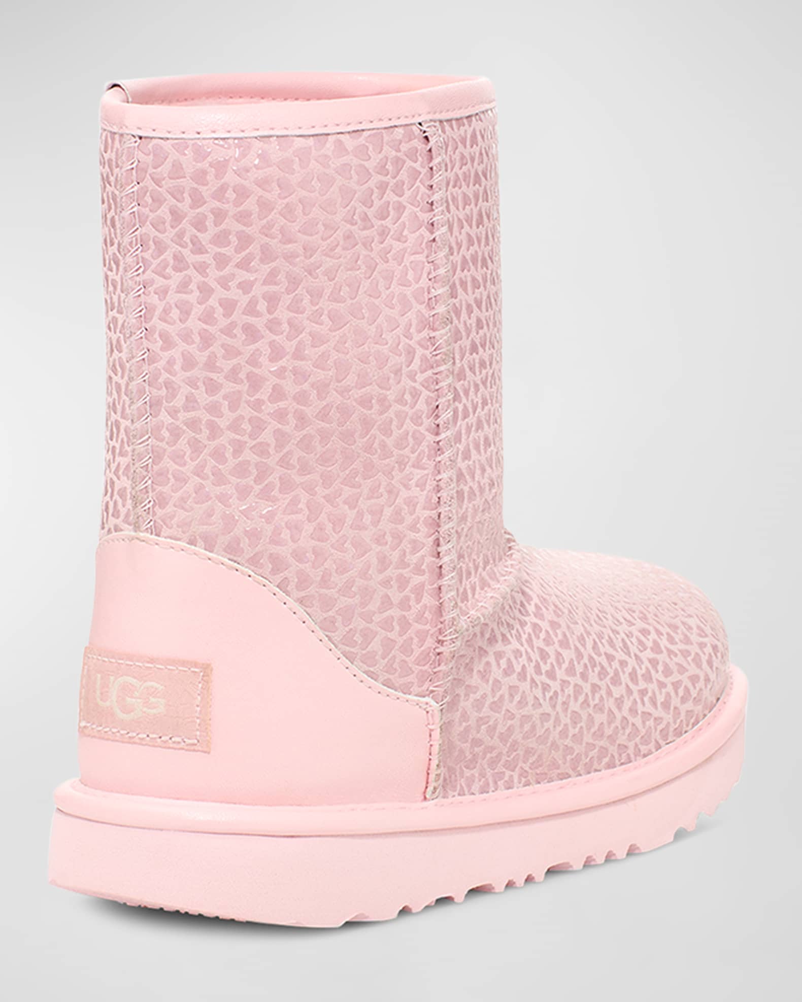 Pink ugg boots girls best sale