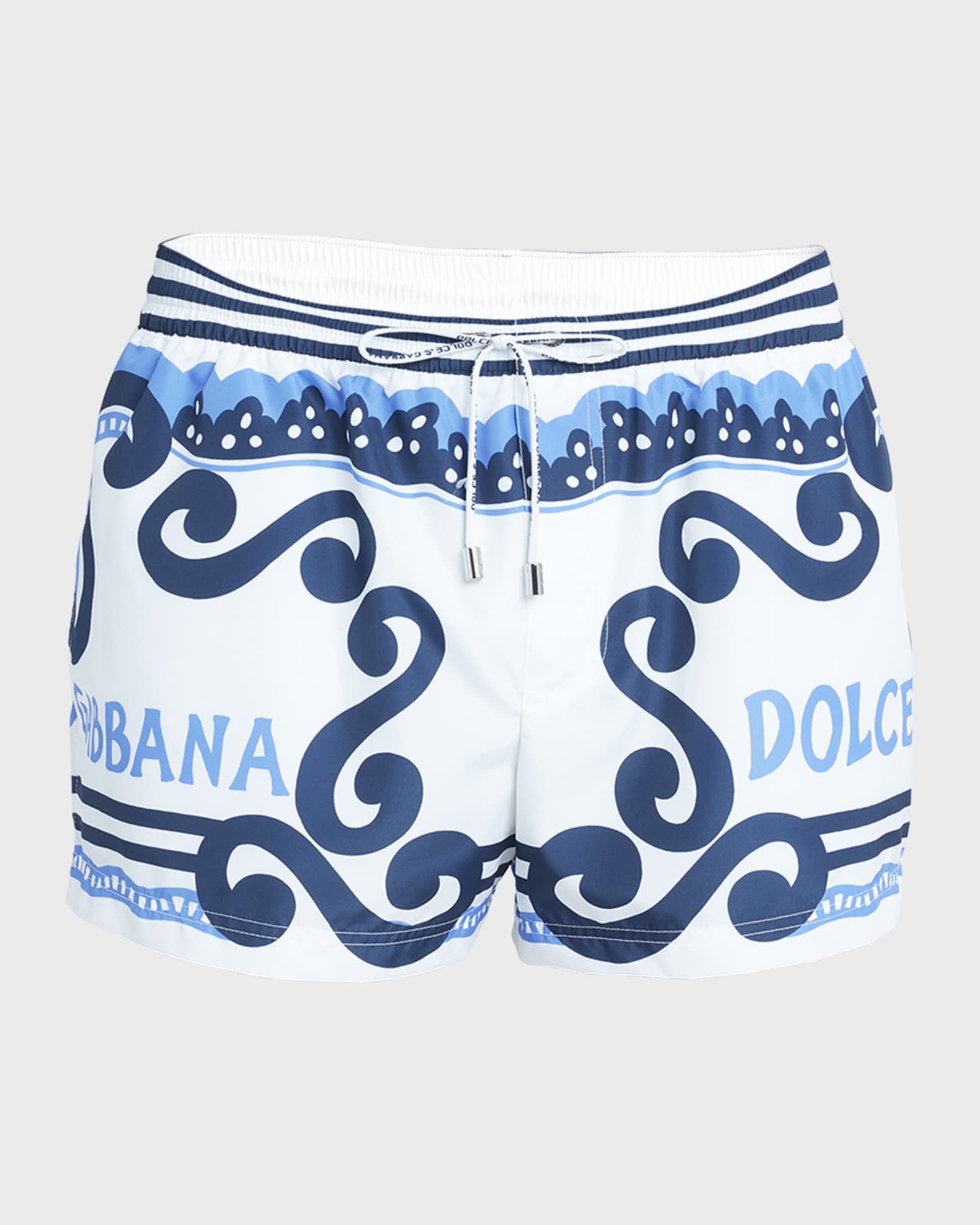 Dolce amp; Gabbana bandana-print short swim-shorts - Black