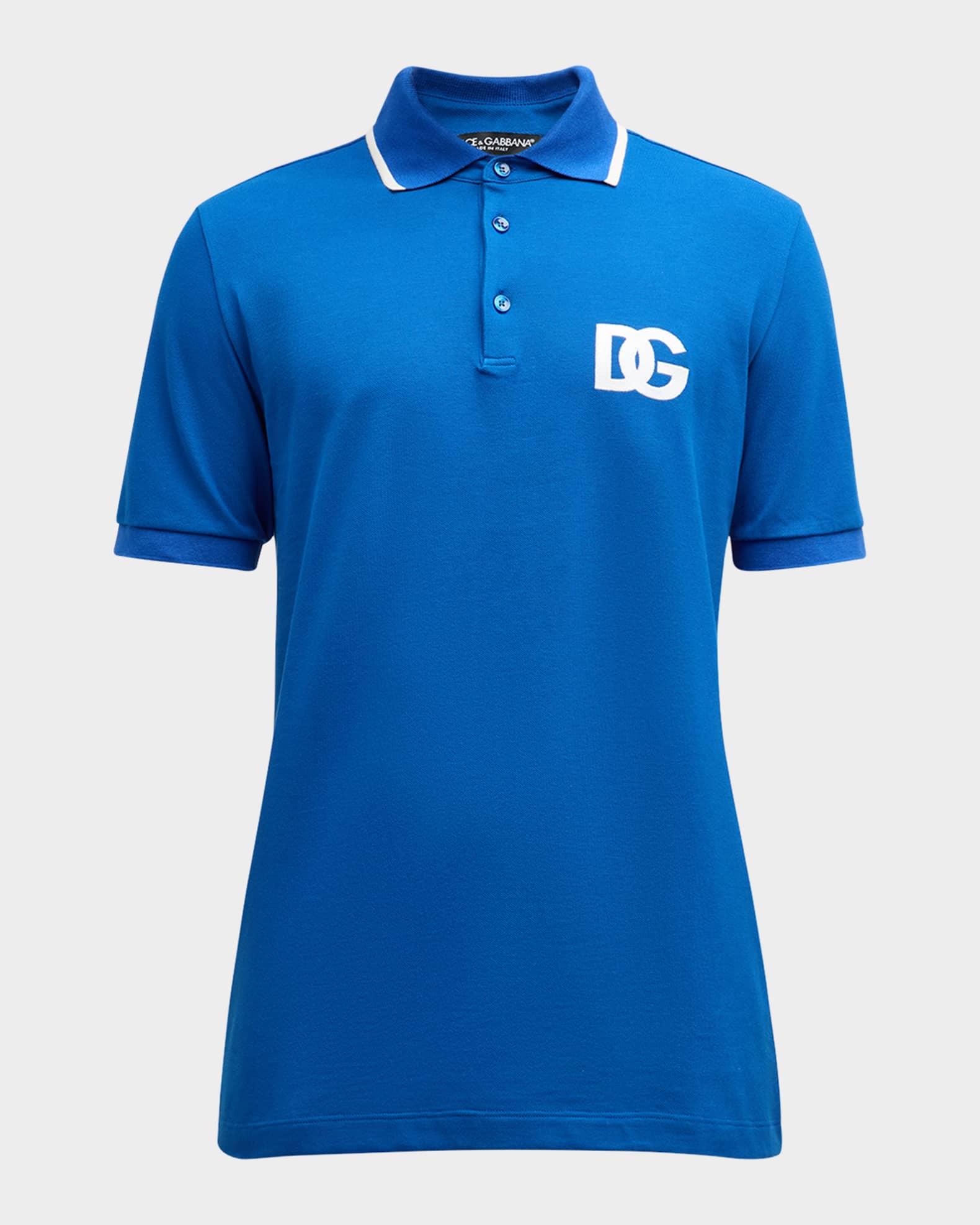 Men s DG Embroidered Polo Shirt