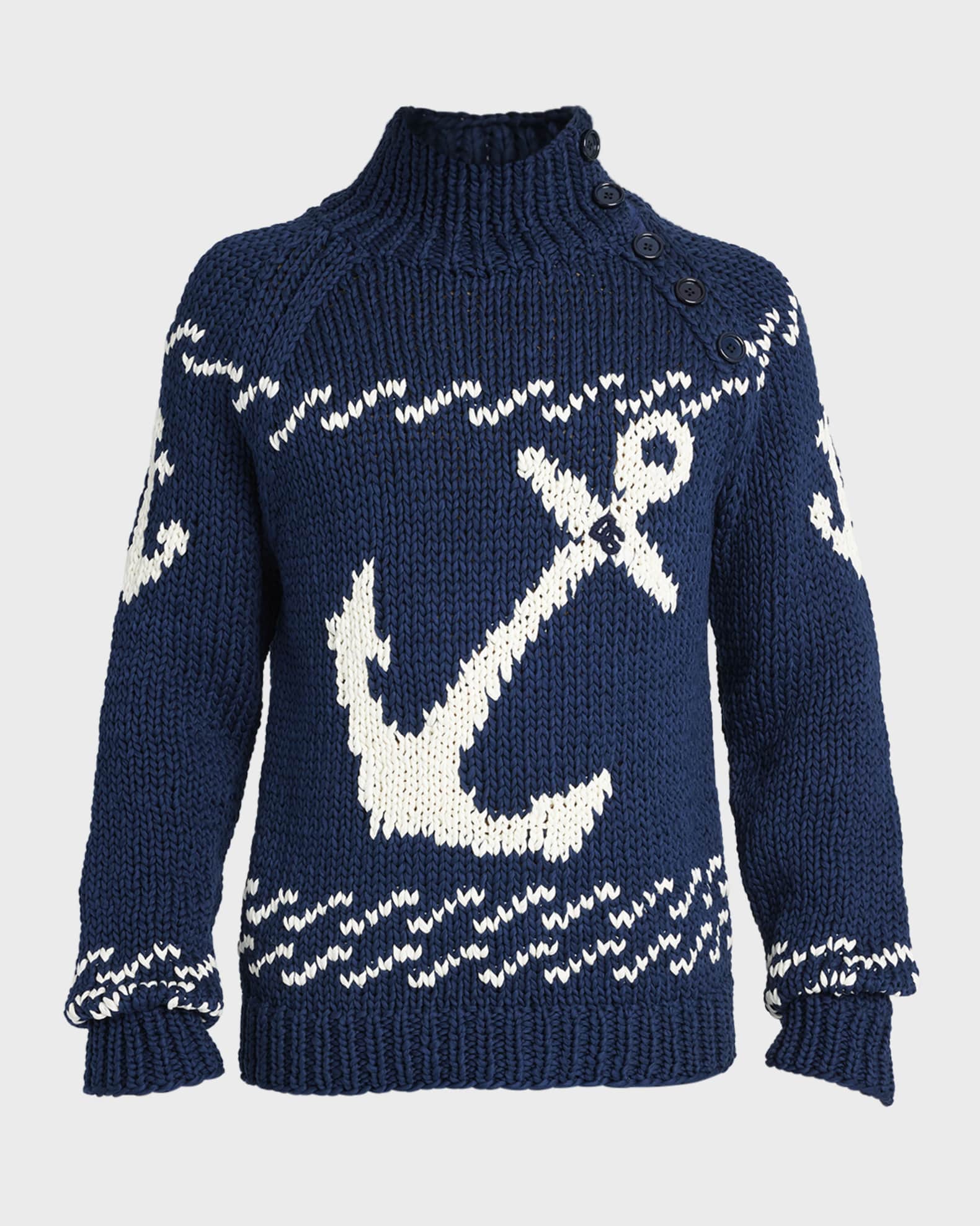 公式初売 最終値下げ♪N°21 Anchor detailed sweater - トップス