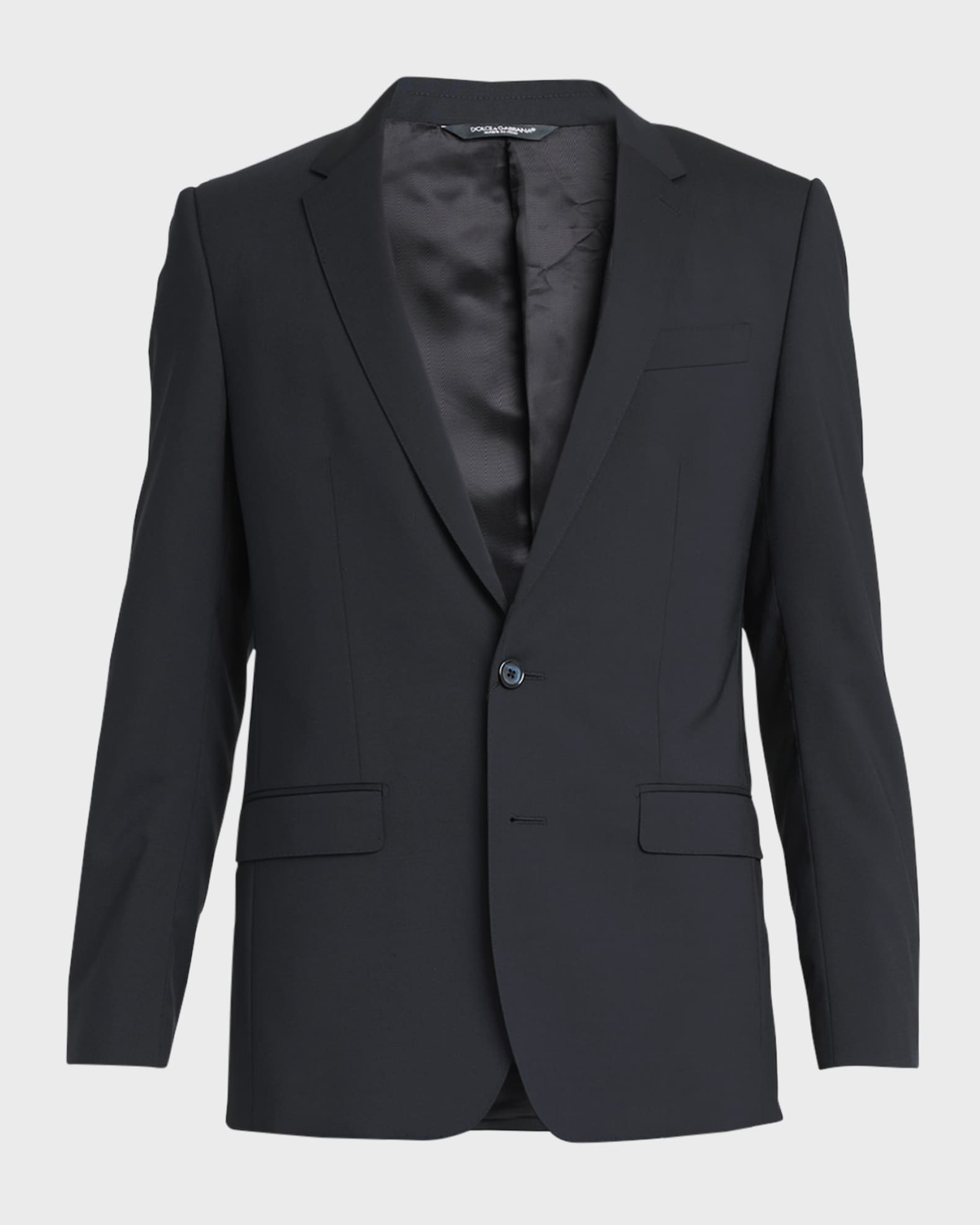 Men's Martini Solid Stretch Wool Suit