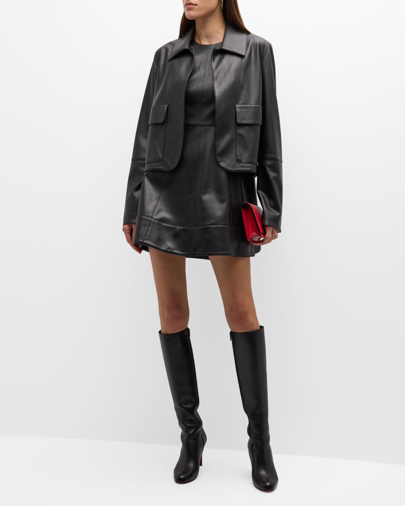 Alexis Peri Vegan Leather Jacket | Neiman Marcus