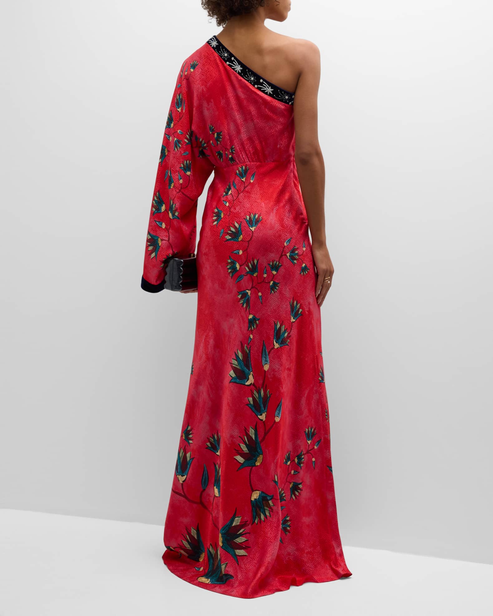 Saloni top lily dress