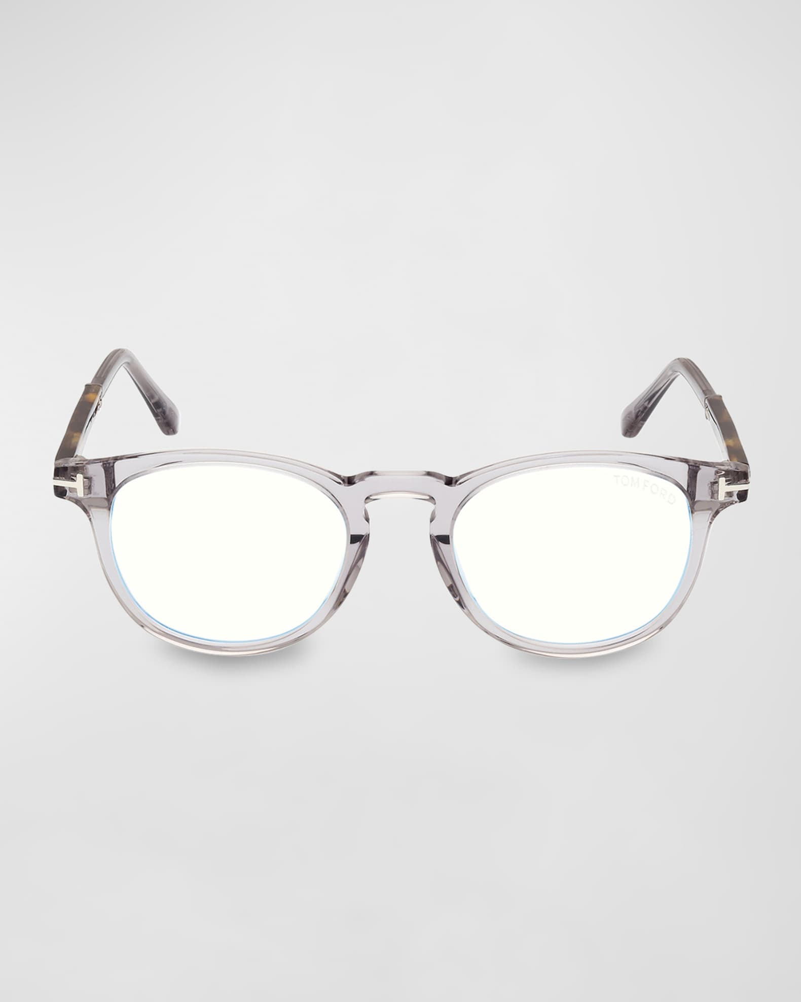 Tom ford clear round optical frame cheap