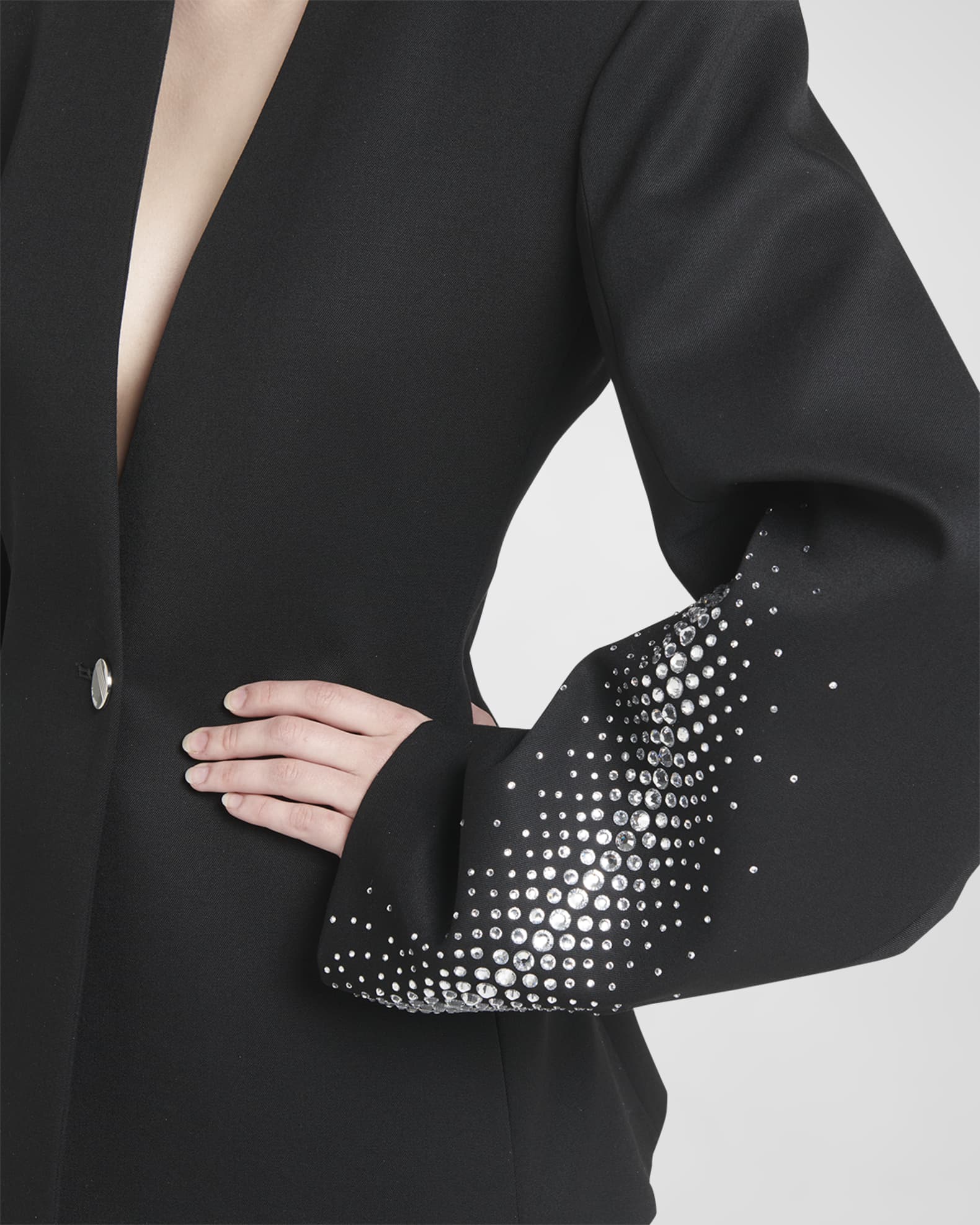 Strass Embellished Suit | Neiman Marcus