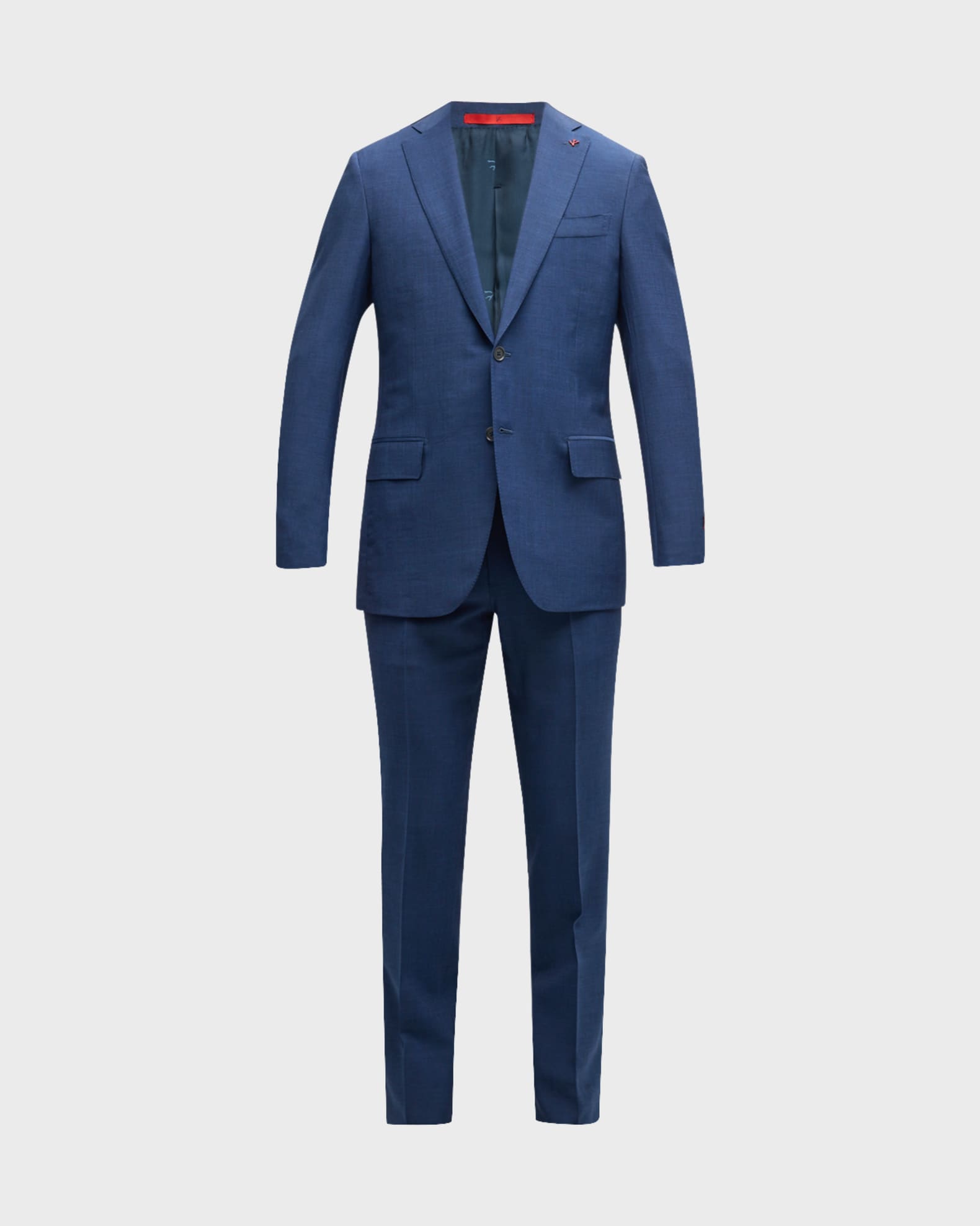 Isaia Men's Solid Wool-Mohair Suit