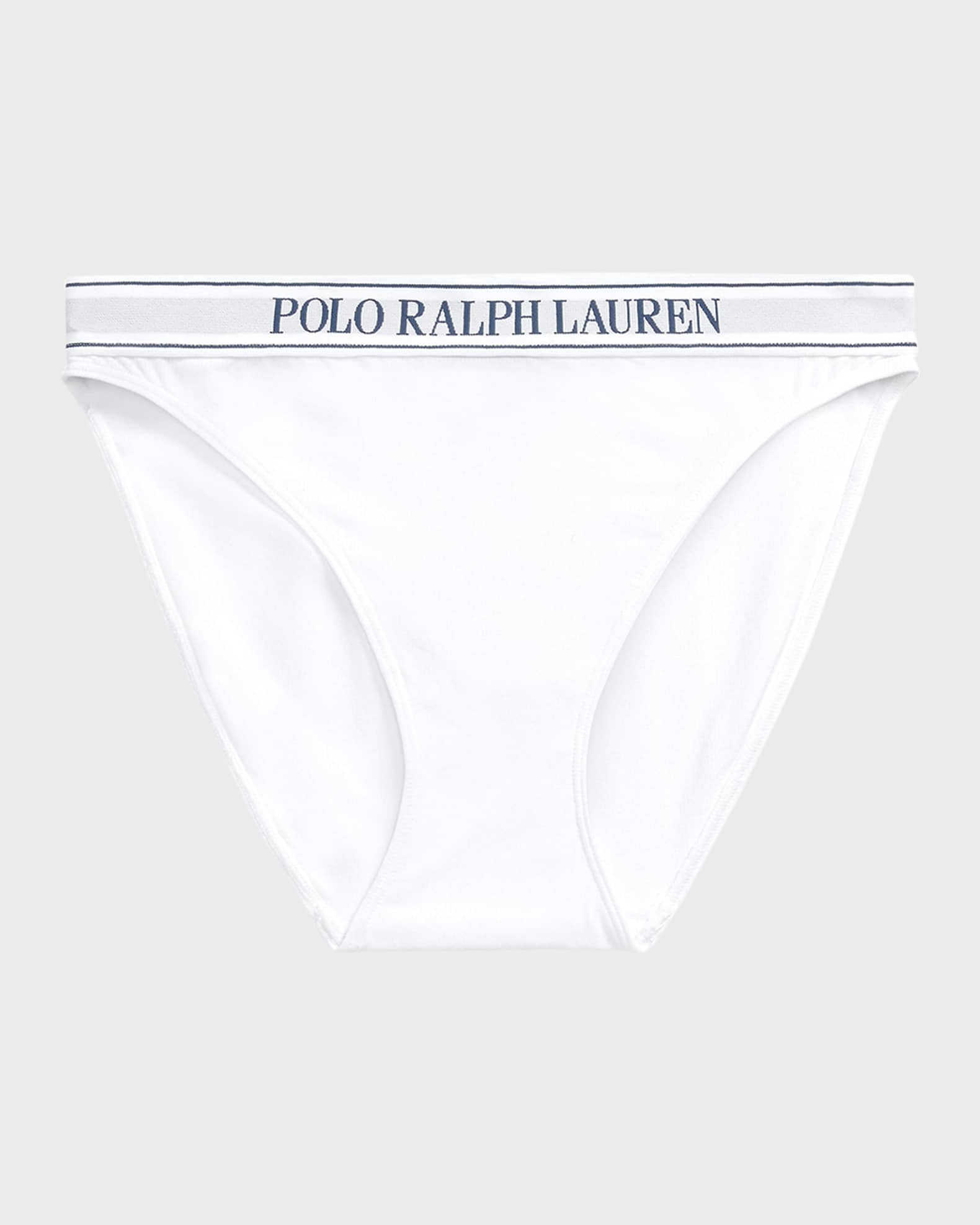 Polo Ralph Lauren Ribbed Logo Bikini Briefs