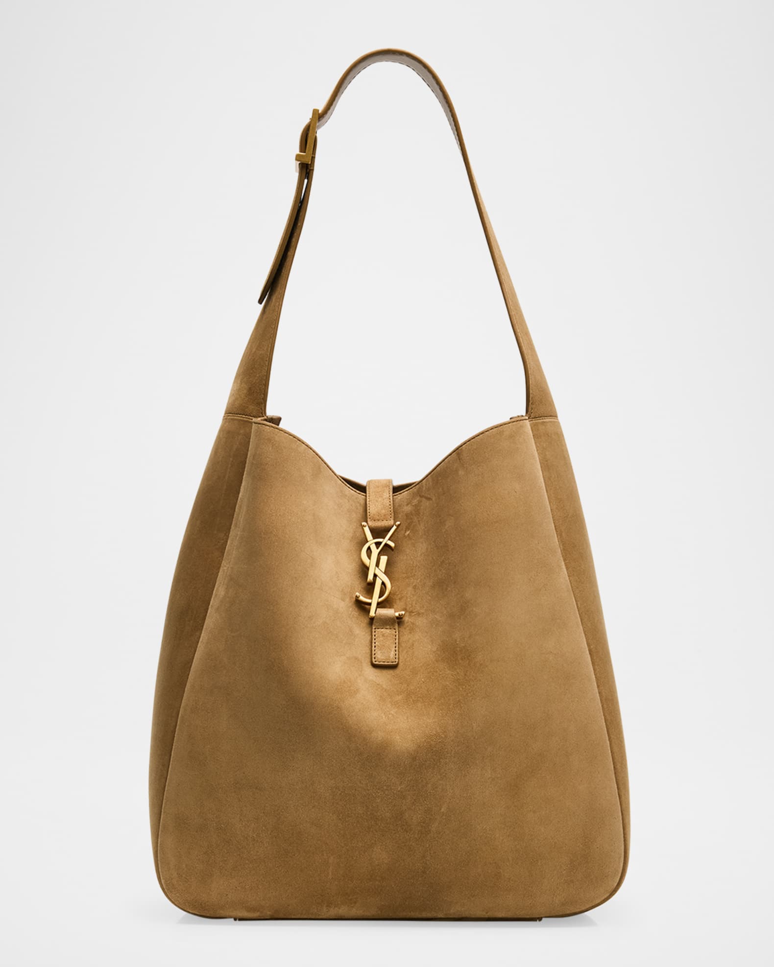 Saint Laurent Le 5 A 7 Large YSL Hobo Bag in Suede Neiman Marcus