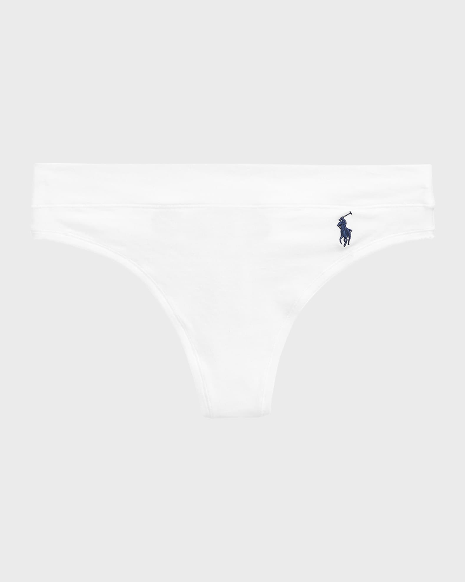 Polo Ralph Lauren Mid-Rise Organic Cotton Thong