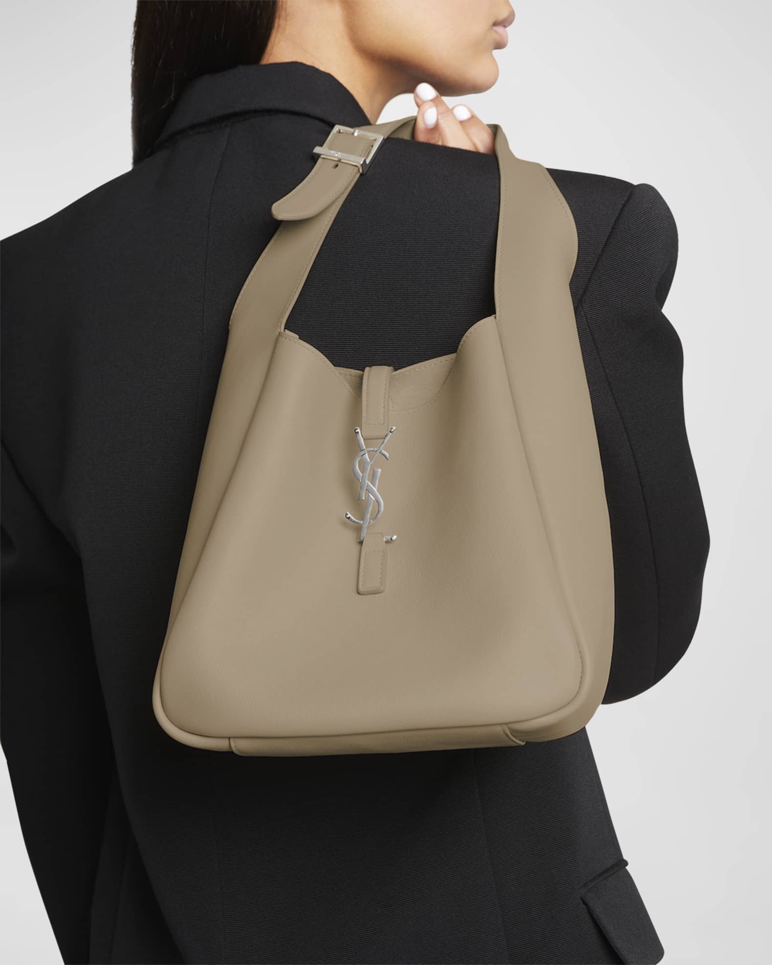 【福袋セール】 Le Laurent Saint 5 Supple Smooth in Bag Hobo YSL Small 7 A スーツ・フォーマル・ドレス