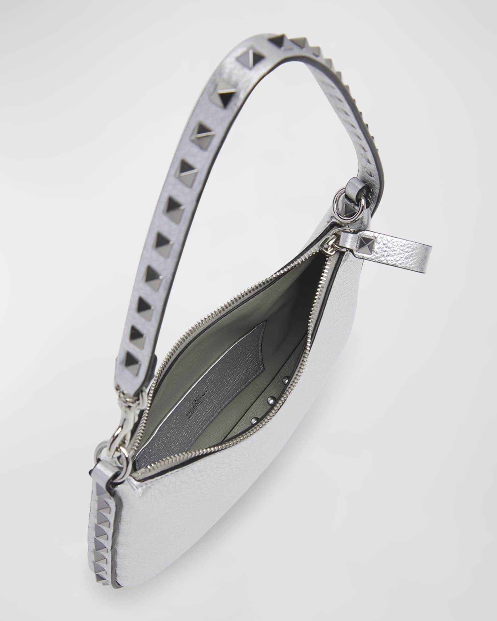 Valentino Garavani Mini Rockstud Metallic Shoulder Bag Neiman Marcus