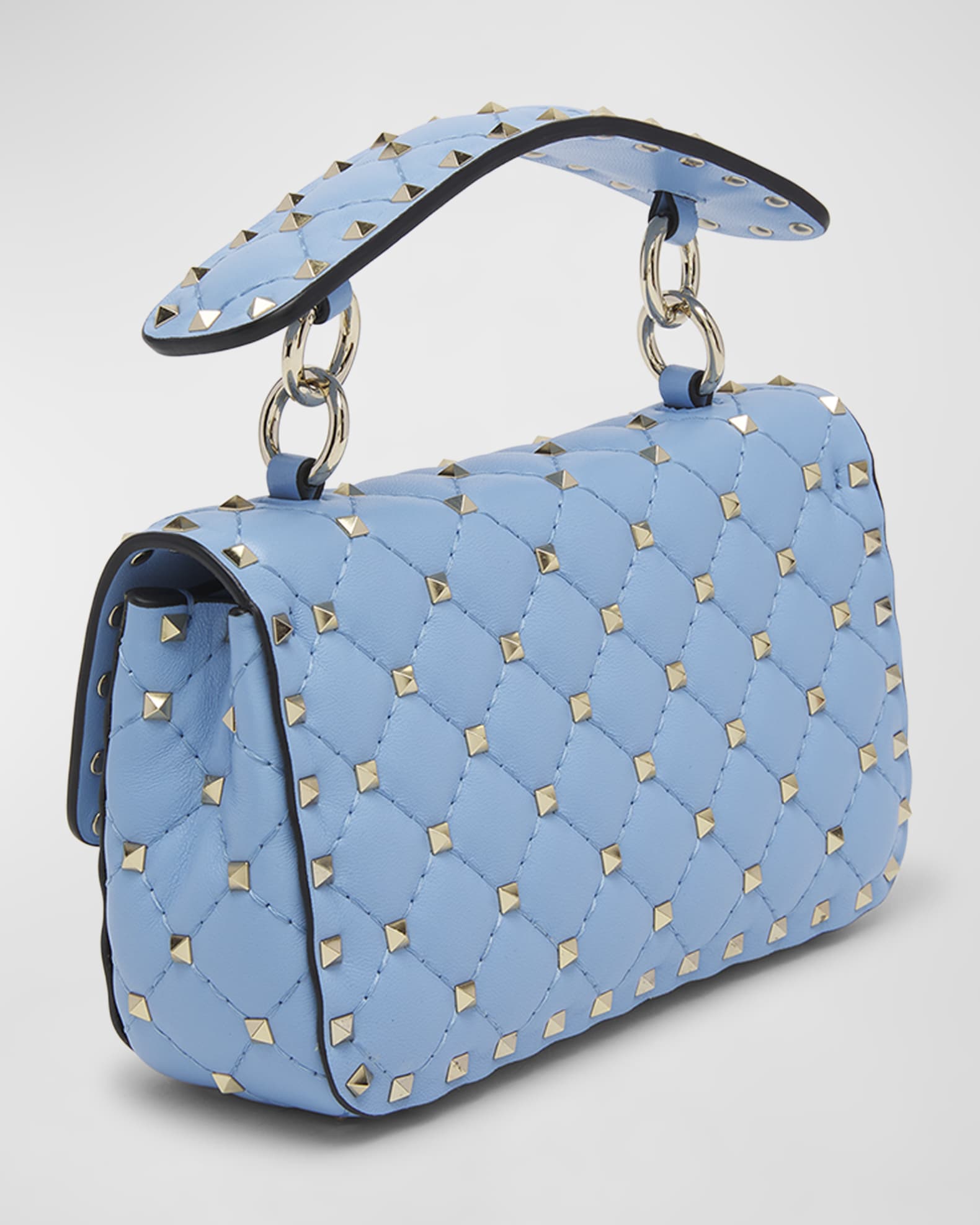 Valentino Garavani Small Rockstud Quilted Leather Shoulder Bag Neiman