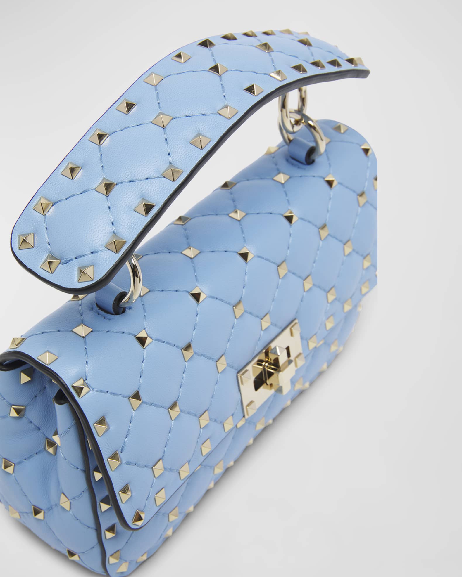 Valentino Garavani Small Rockstud Quilted Leather Shoulder Bag Neiman