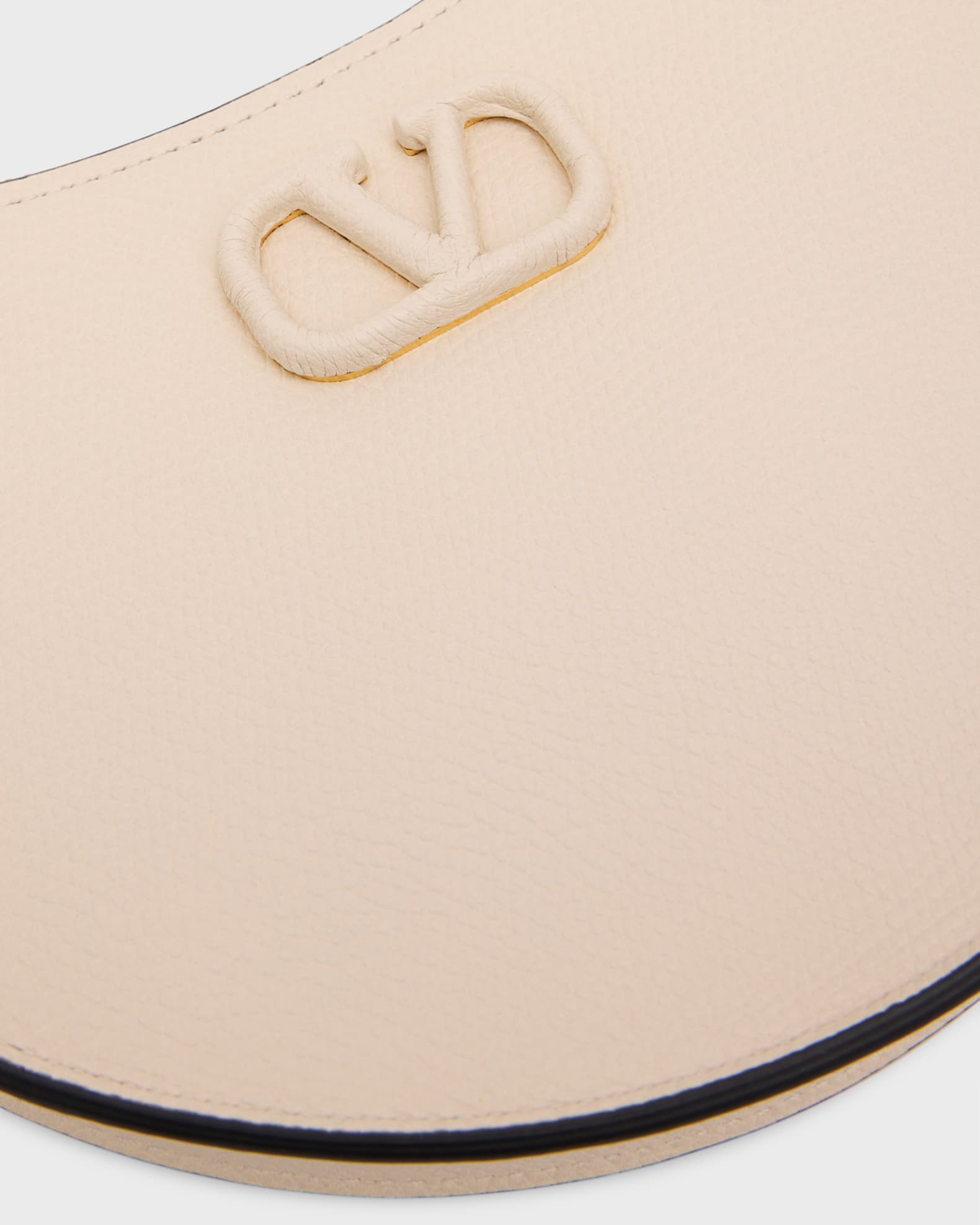 Valentino Garavani VLOGO Mini Leather Hobo Shoulder Bag