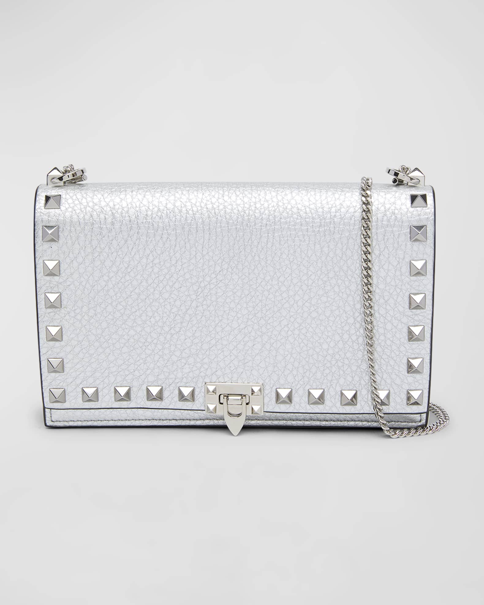Valentino rockstud wallet on chain clearance