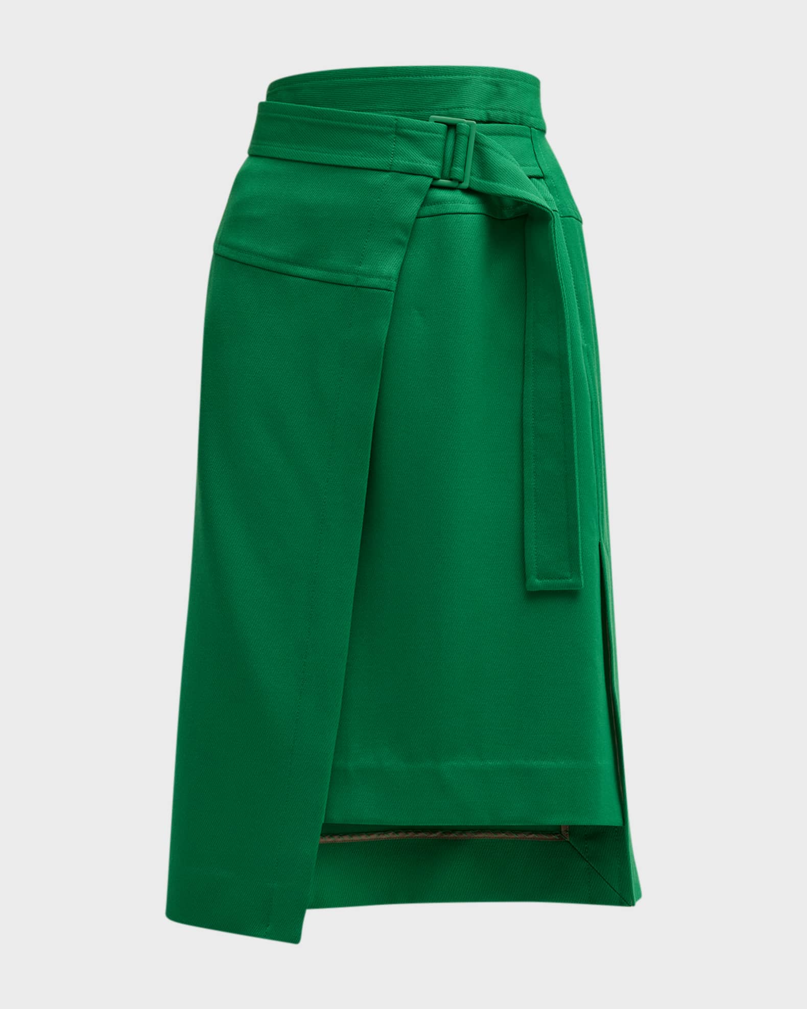 Cavalry Twill Wrap Skirt 1