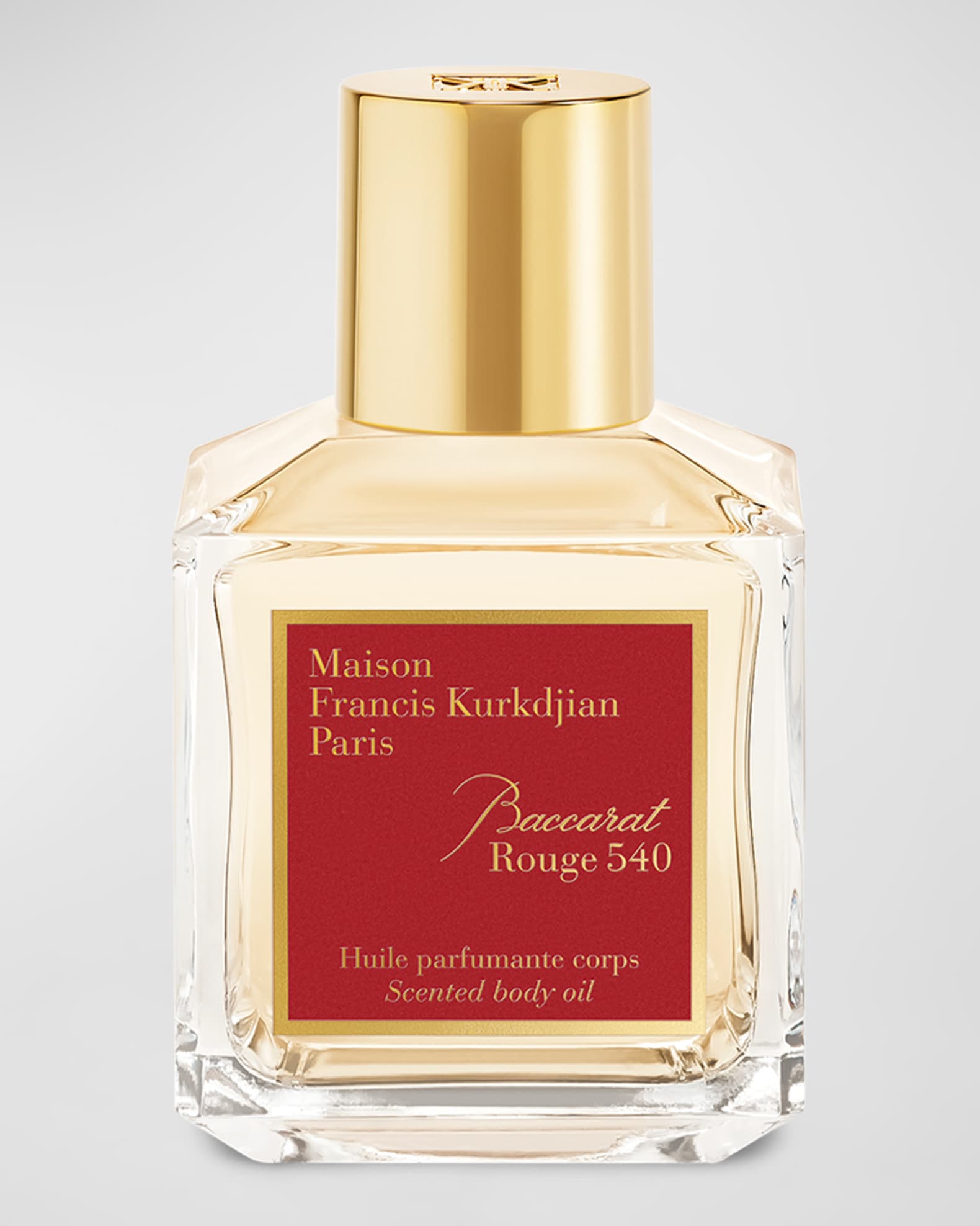Baccarat body oil store
