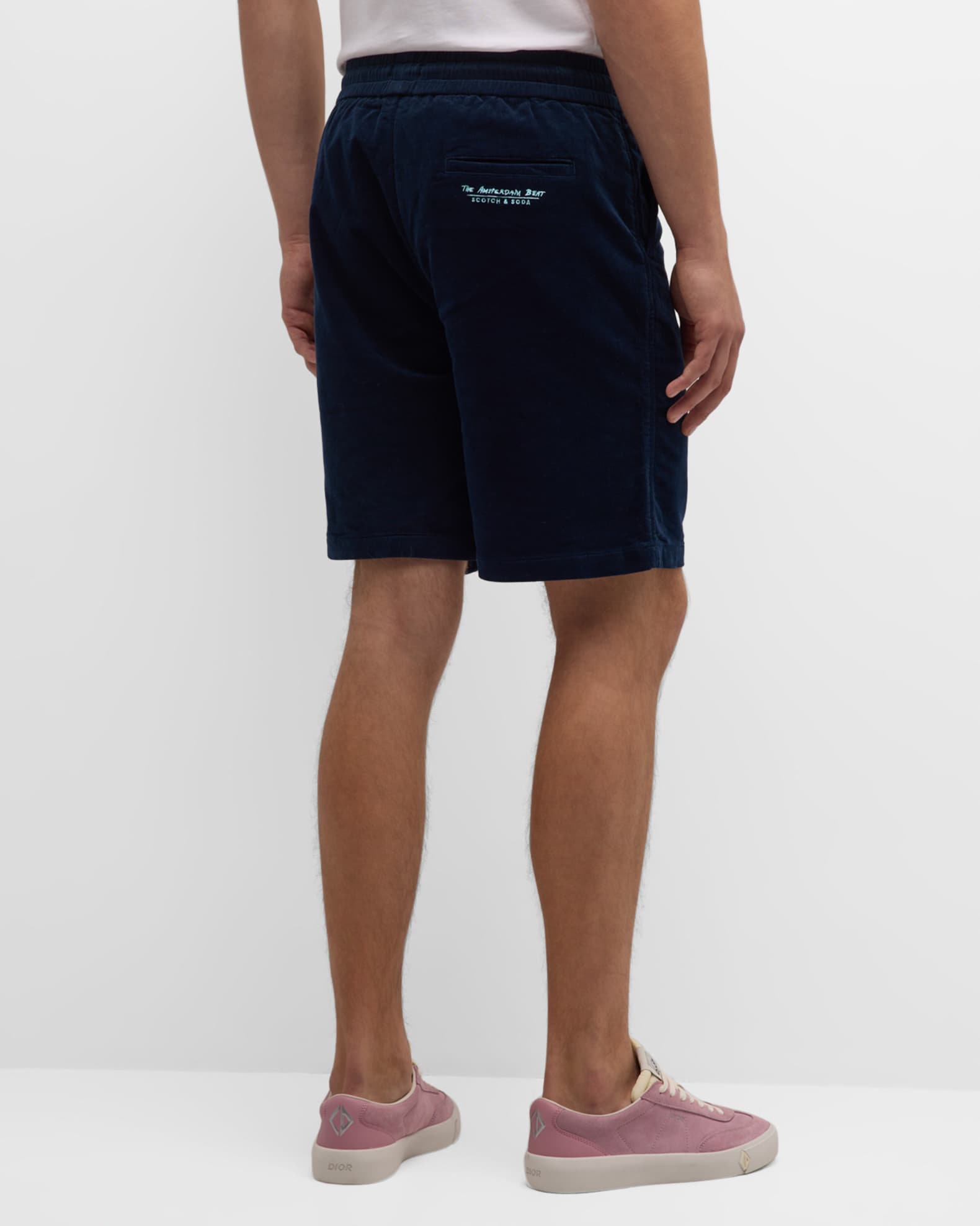 Scotch Soda Men s Corduroy Sweat Shorts Neiman Marcus