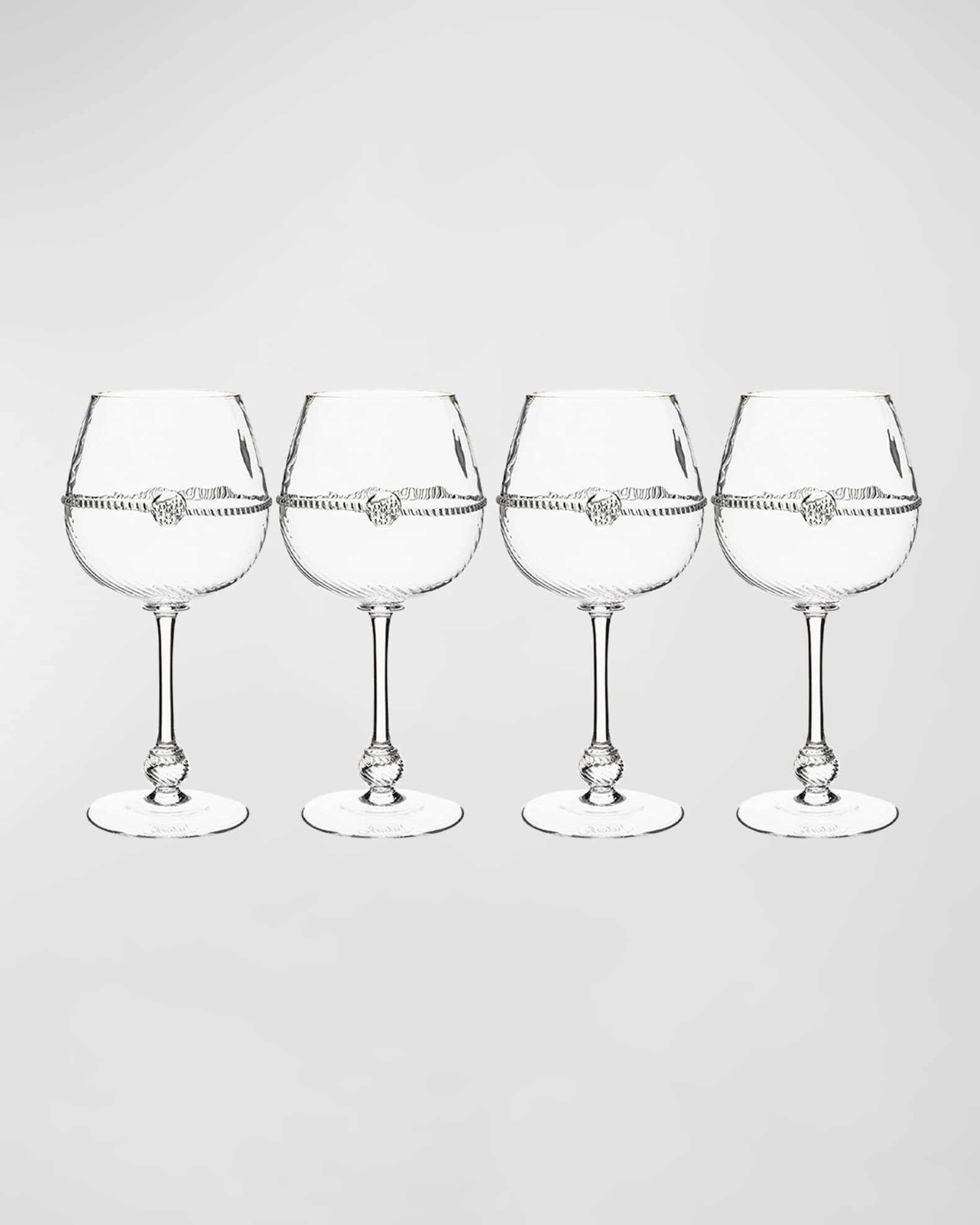 Juliska Graham Red Wine Glasses, Set of 4