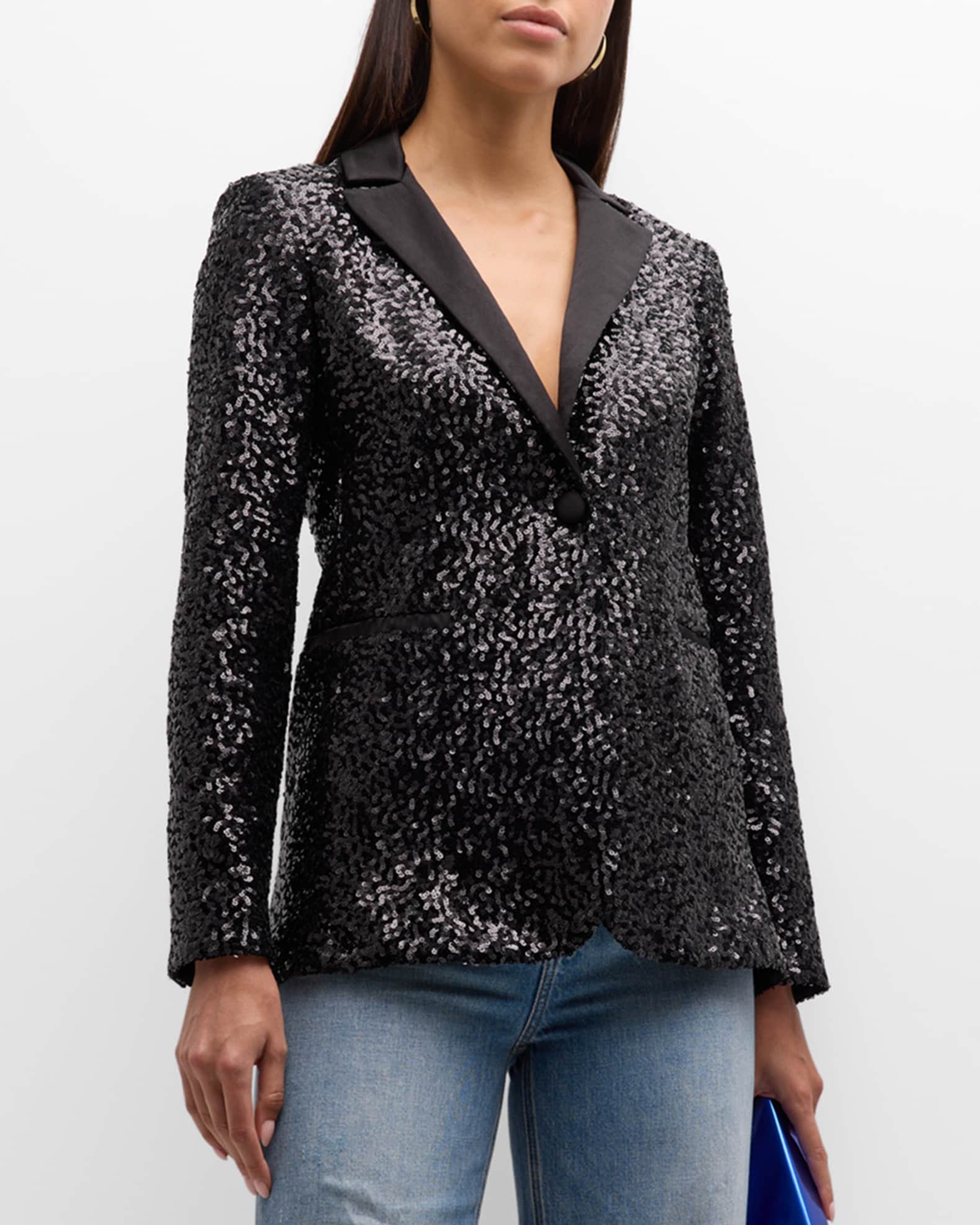 Alice and clearance olivia sequin blazer
