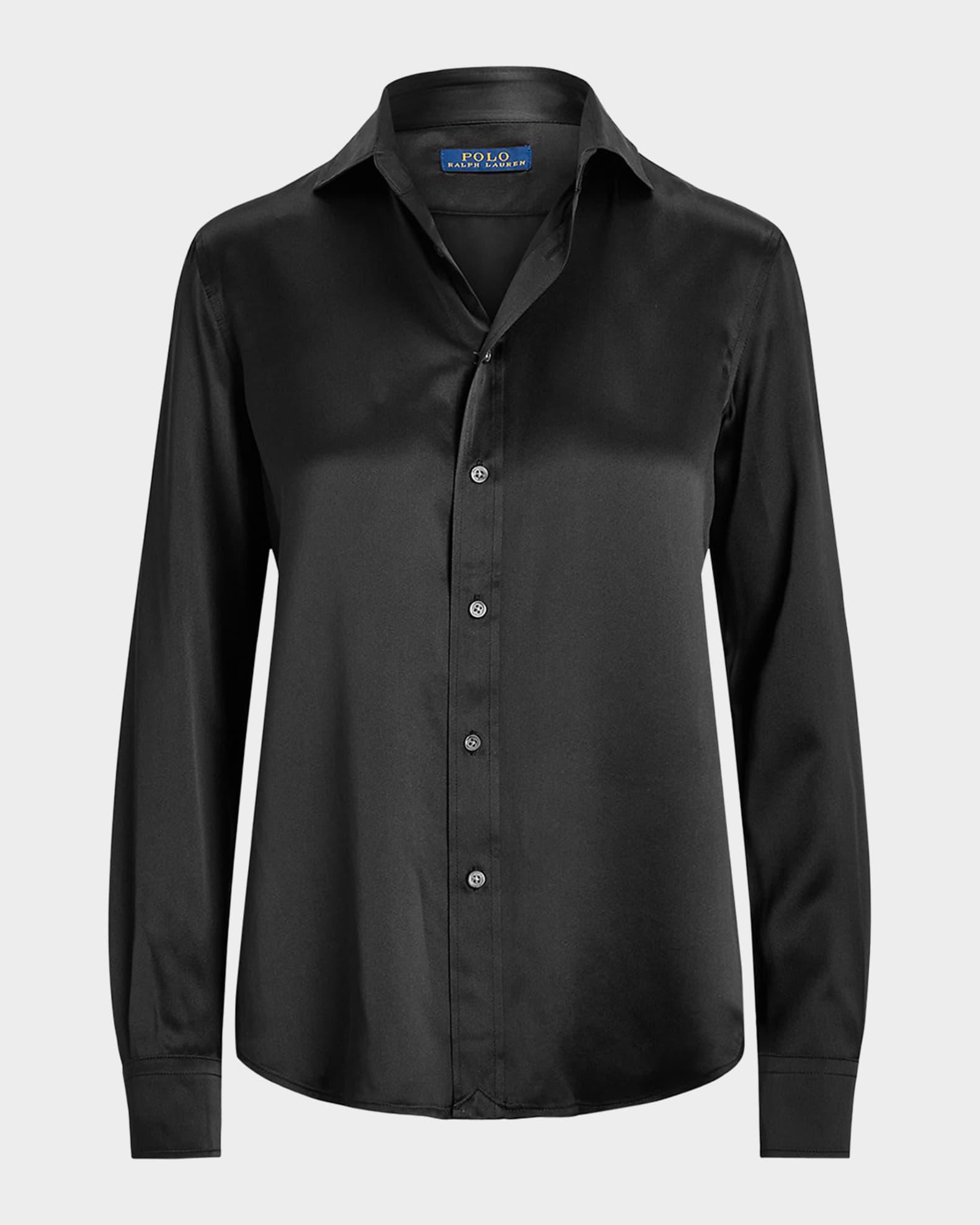 Classic Fit Silk Shirt