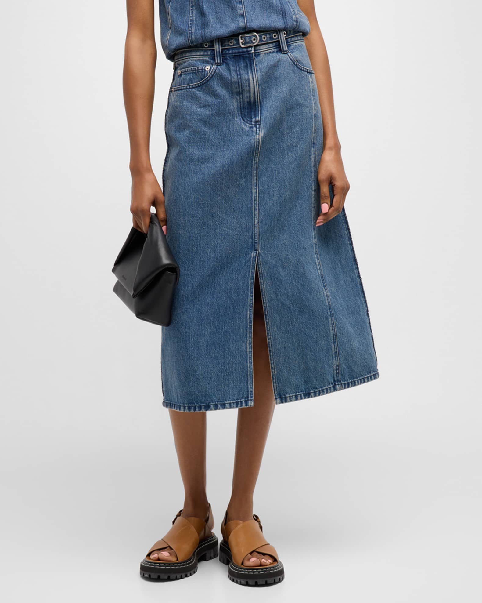 [WW48584] 3.1 Phillip Lim | Midi Skirt