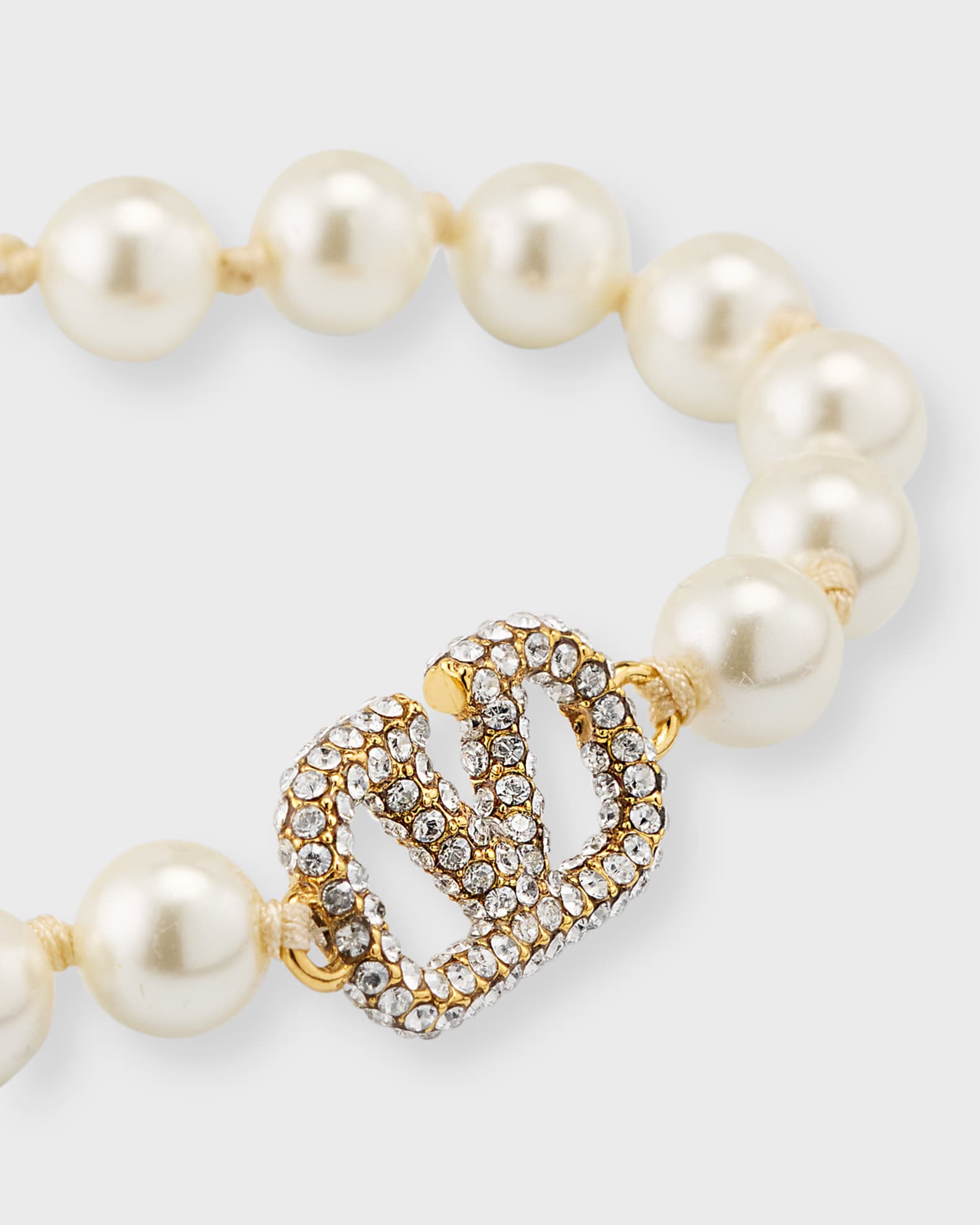 Valentino pearl bracelet