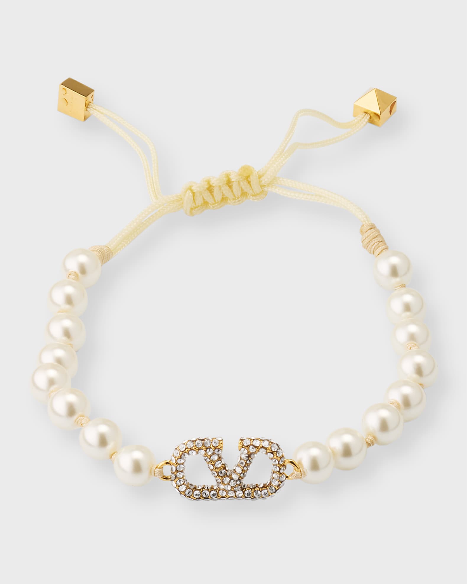 Valentino pearl bracelet sale